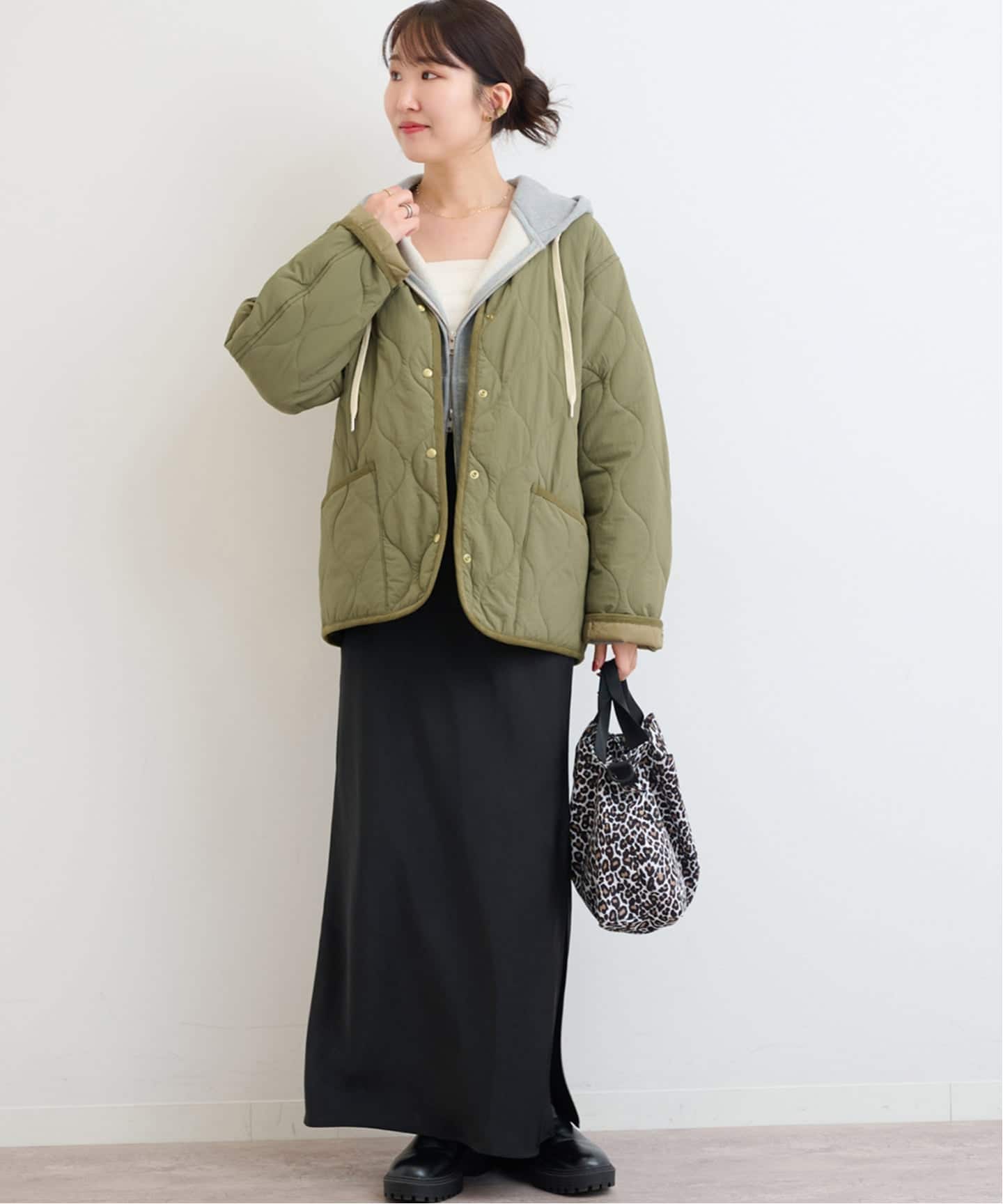 コクーンキルティングブルゾン（中綿・キルティング）｜JOURNAL