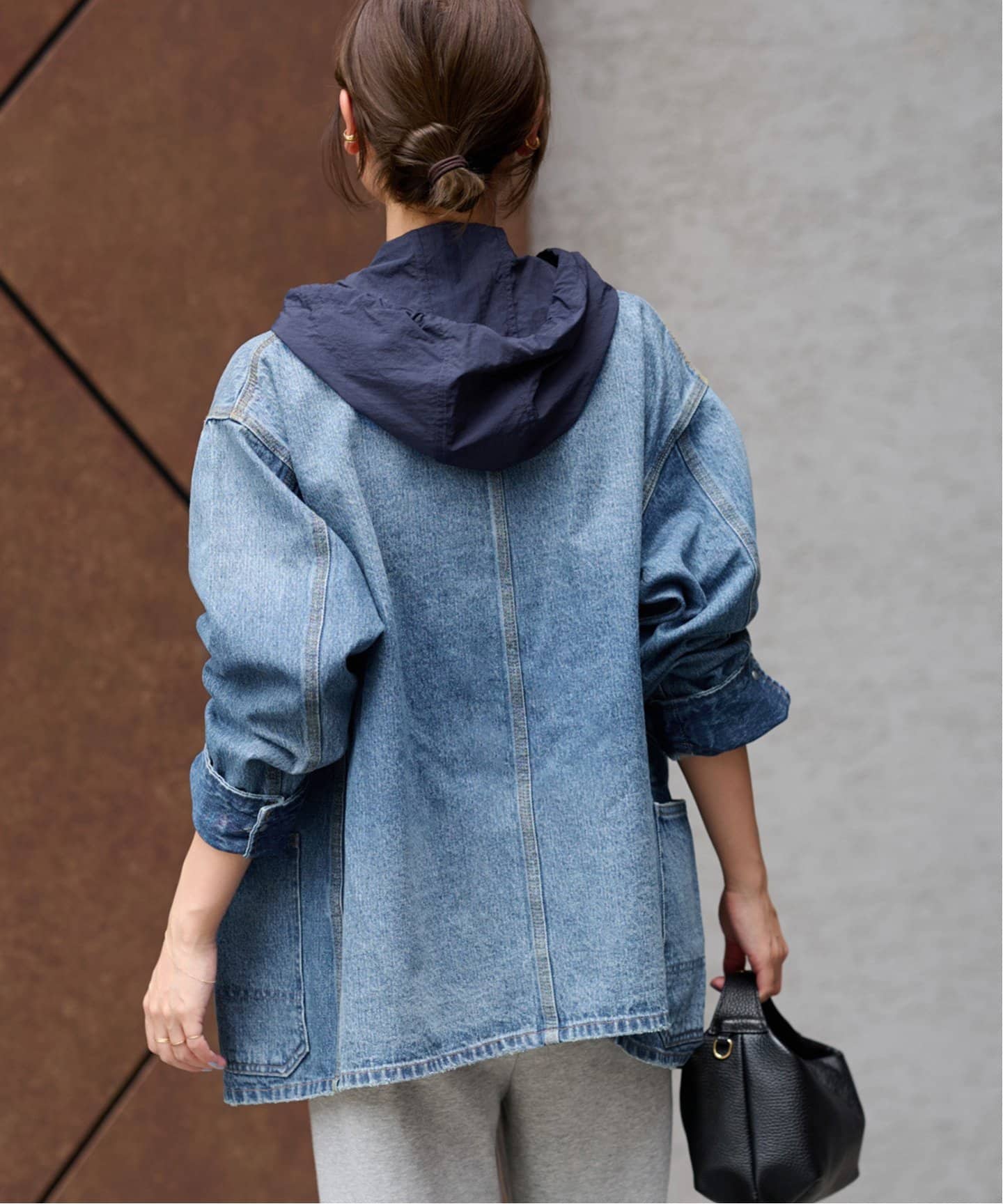 レリューム11.5ozデニムブルー カバーオール ジャケット JOURNAL STANDARD relume｜《追加予約 / 新色》11.5ozデニム