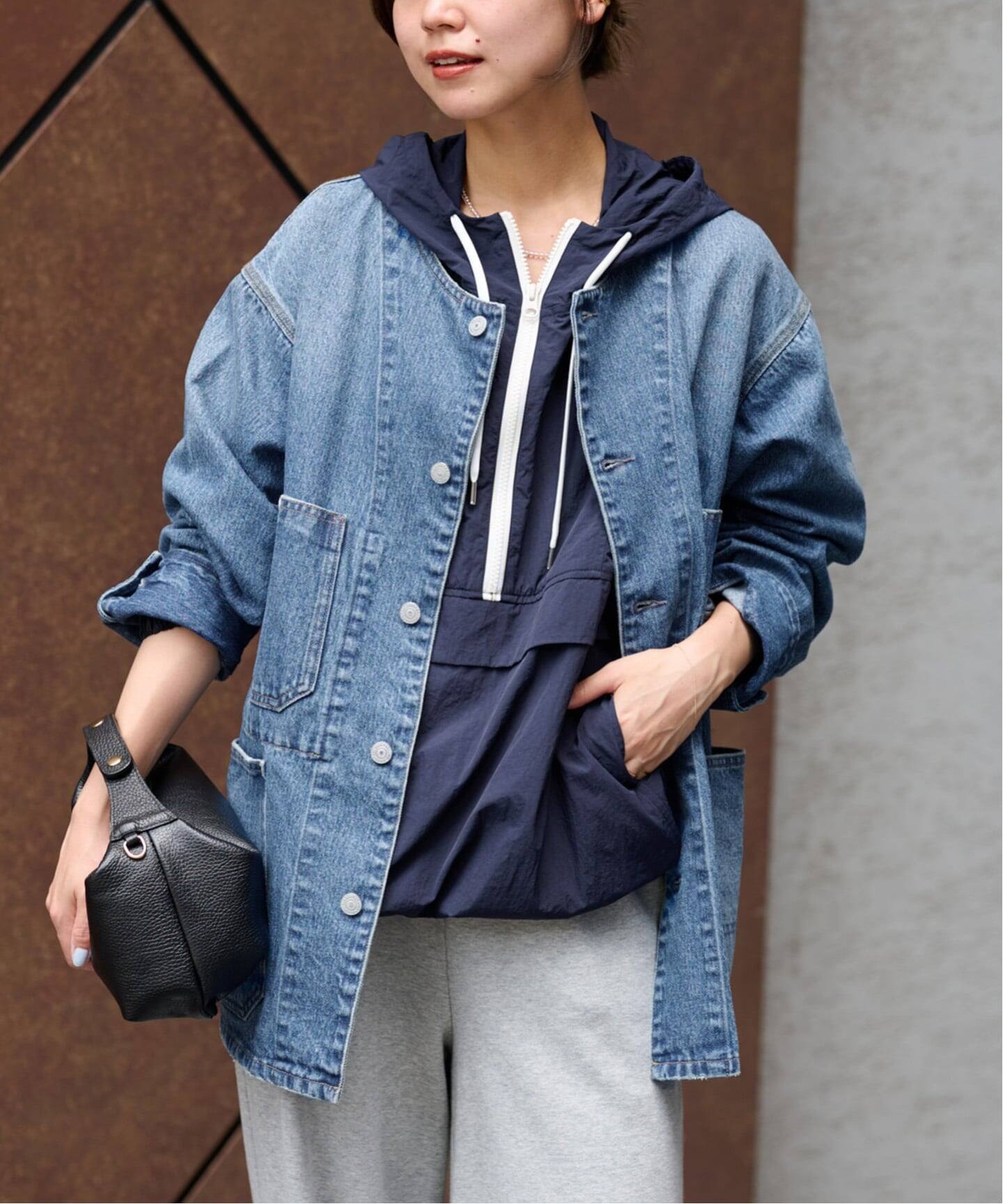 レリューム11.5ozデニムブルー カバーオール ジャケット 追加 / 新色》11.5ozデニムカバーオールジャケット（デニム