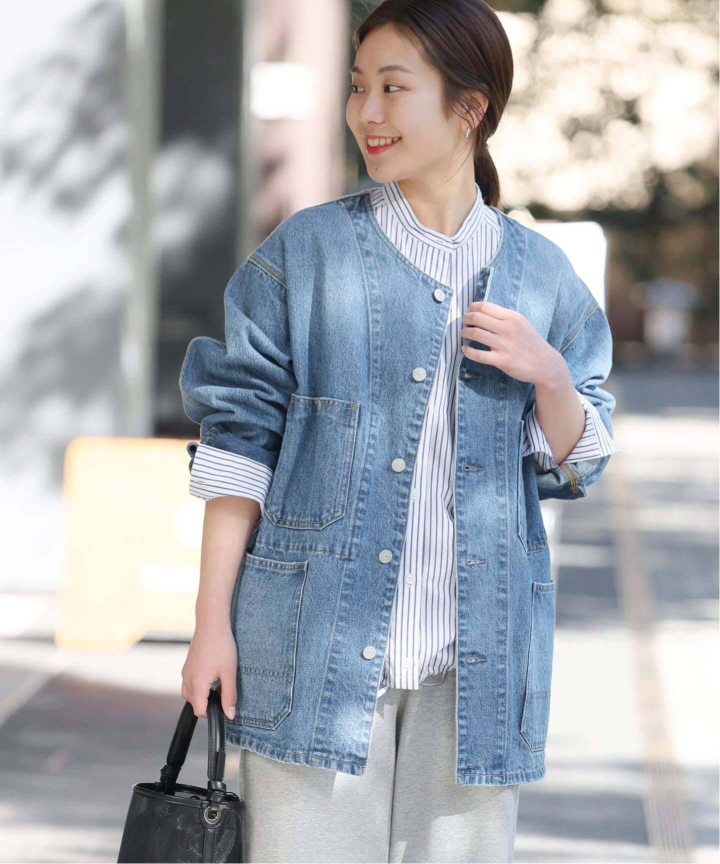 レリューム11.5ozデニムブルー カバーオール ジャケット 追加2》11.5ozデニムカバーオールジャケット（デニムジャケット