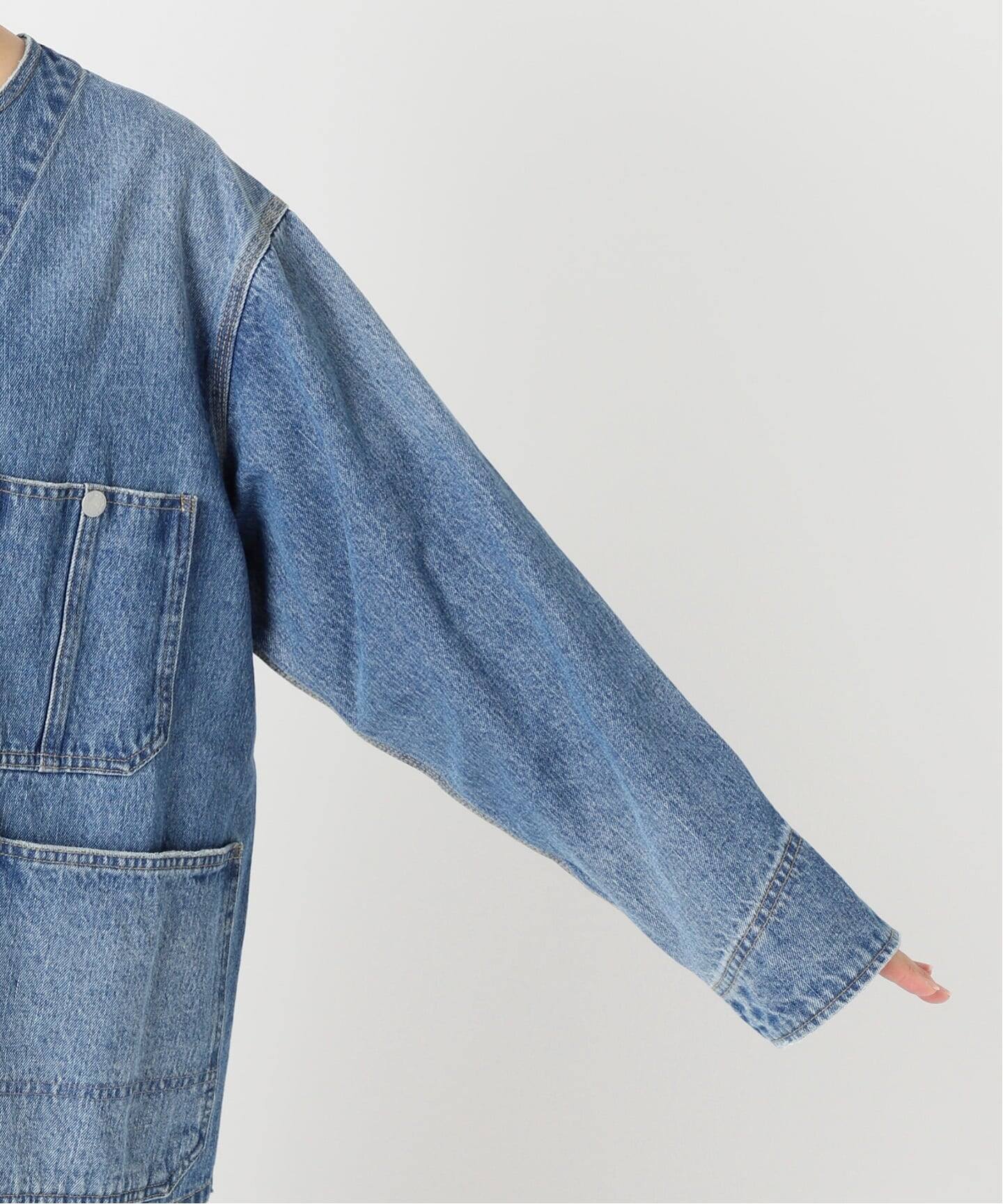 追加2》11.5ozデニムカバーオールジャケット（デニムジャケット