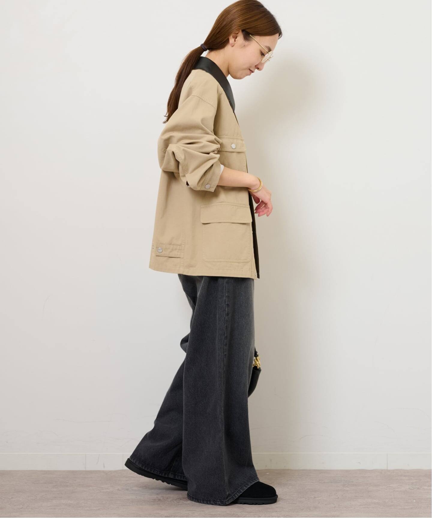 25AW新作］【RENA x relume】カバーオールブルゾン