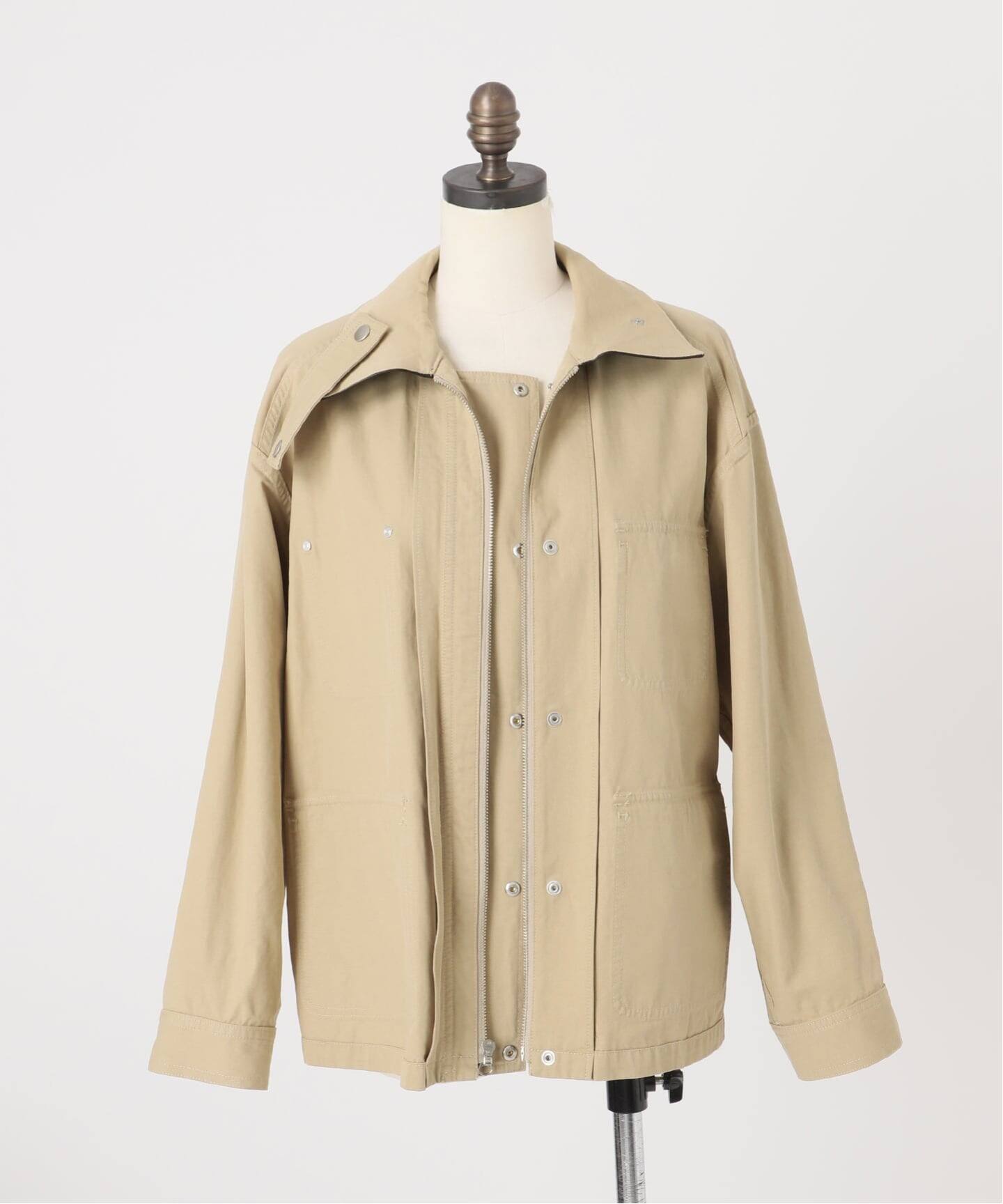 追加》［25AW新作］【RENA x relume】カバーオールブルゾン