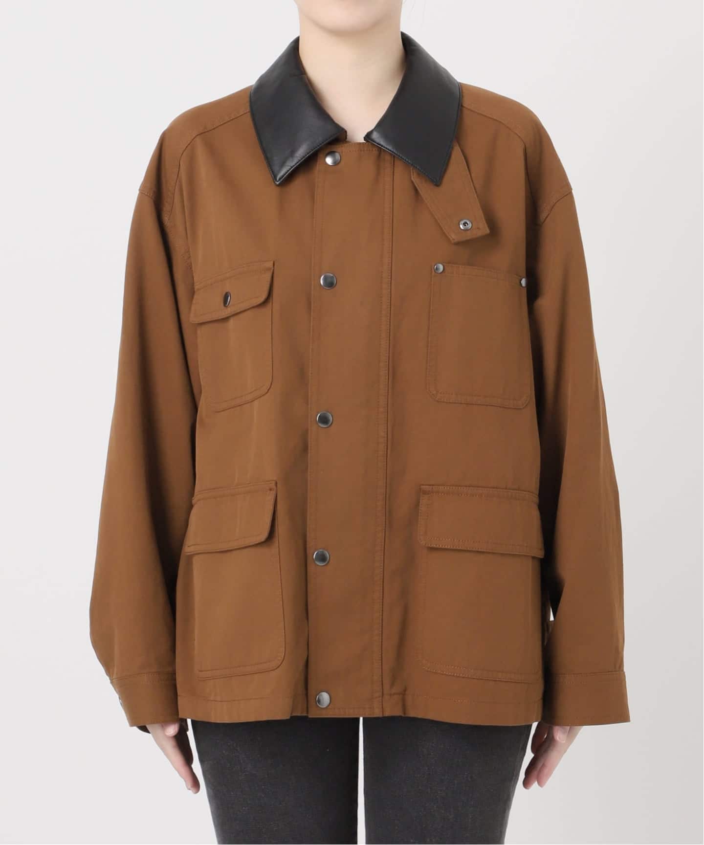 追加》［25AW新作］【RENA x relume】カバーオールブルゾン