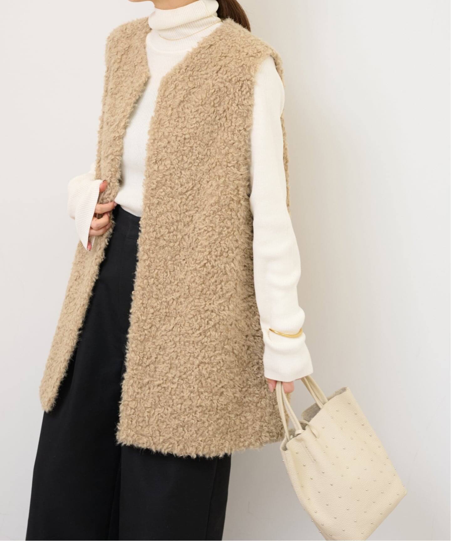 カーリーボアベスト（ベスト）｜JOURNAL STANDARD relume（ジャーナル