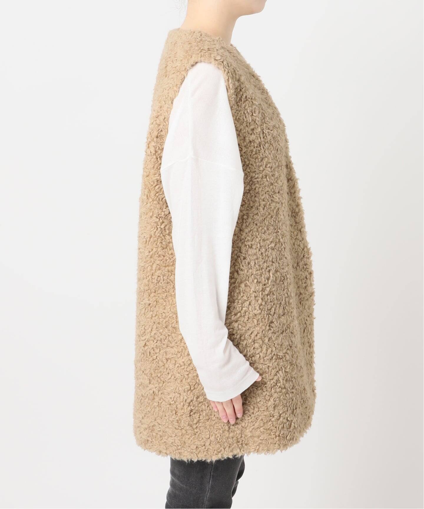 カーリーボアベスト（ベスト）｜JOURNAL STANDARD relume（ジャーナル