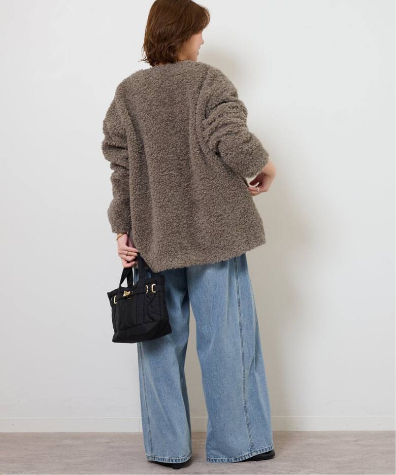 ボアカラーレスジャケット（ボア・フリース）｜JOURNAL STANDARD  