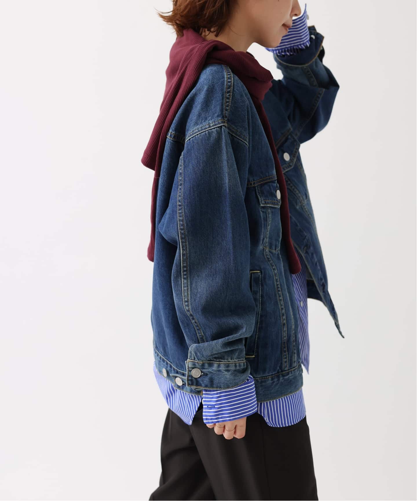 JOURNAL STANDARD rnlume 25SS デニムジャケット JOURNAL STANDARD rnlume 25SS デニムジャケット WEB限定追加