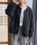 《WEB限定》［25AW新作］リバーシブルボアブルゾン