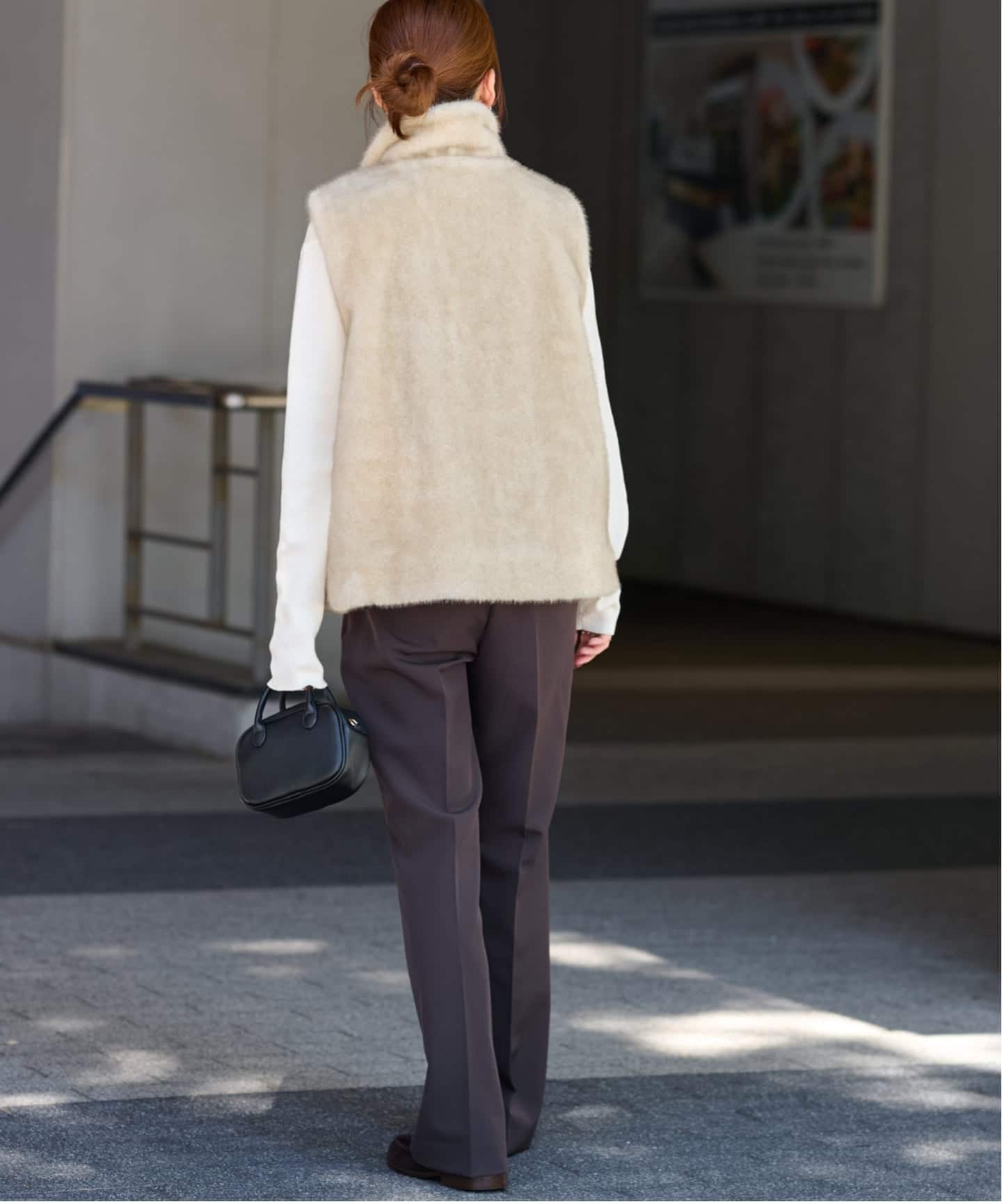 スタンドカラーファーベスト（ベスト）｜JOURNAL STANDARD relume