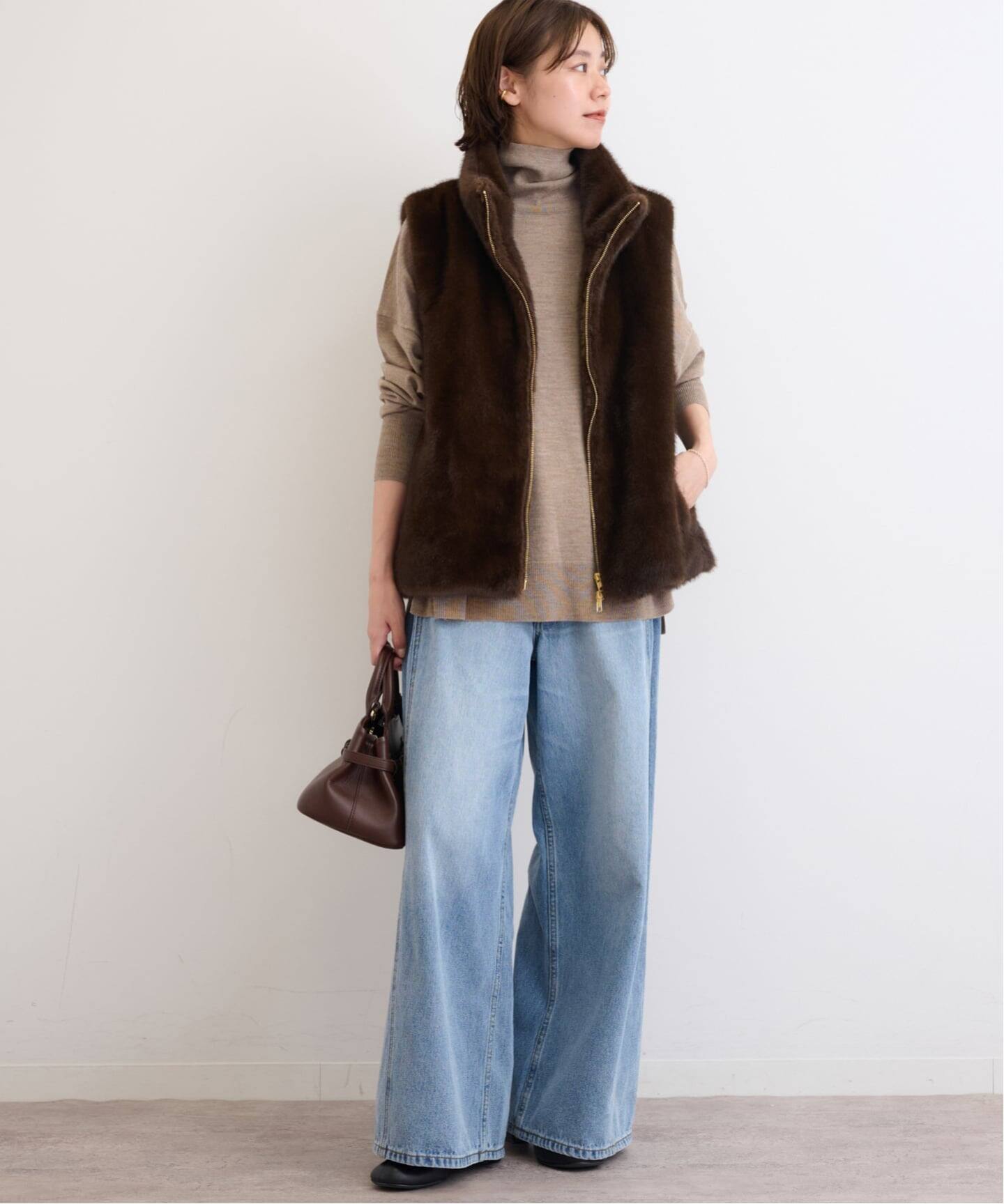 JOURNAL STANDARD relume スタンドカラーファーベスト JOURNAL STANDARD relume｜スタンドカラーファーベスト | Rakuten