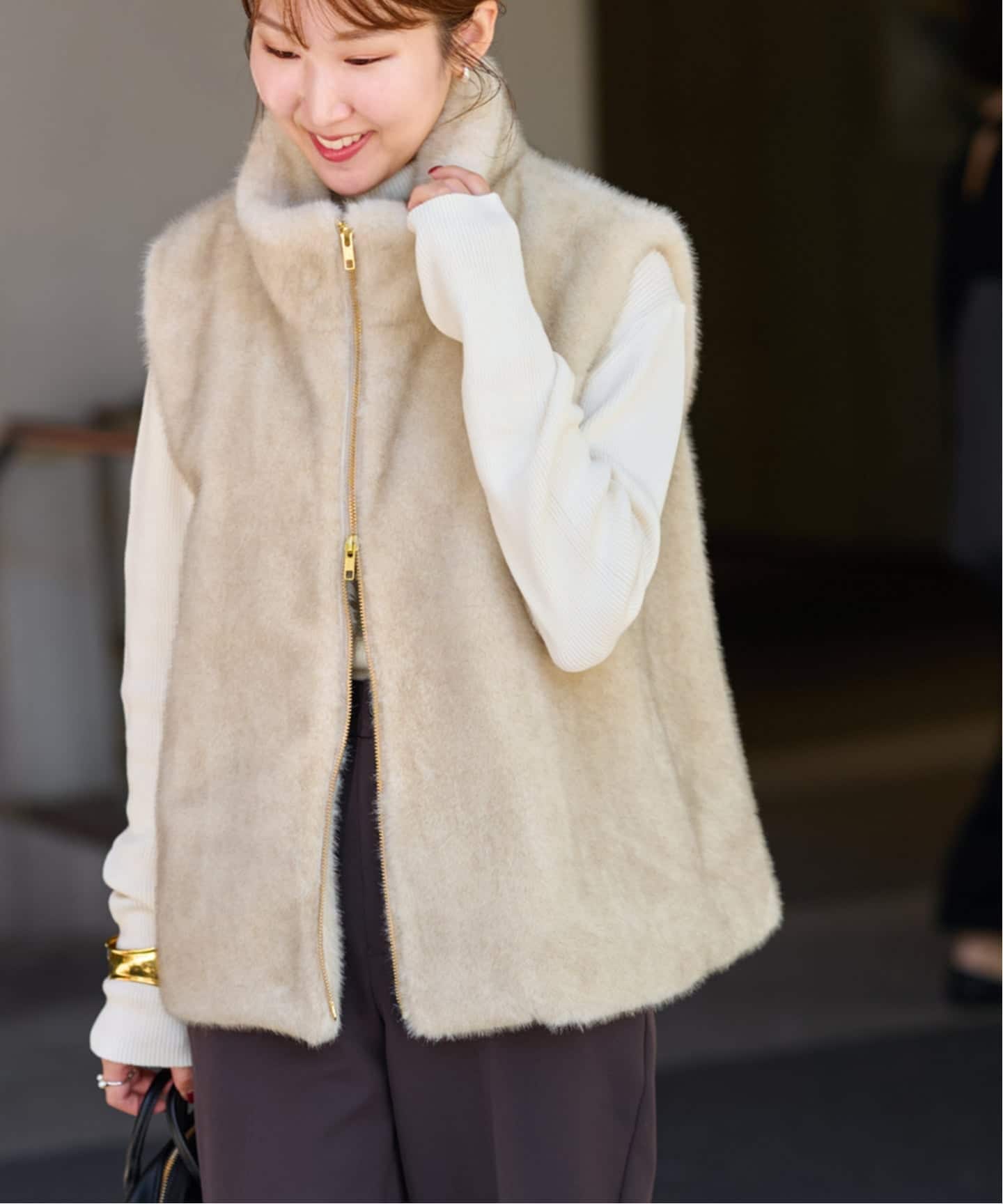 ファーベスト FREAK'S STORE（フリークスストア） ベスト ジレ ファーベスト