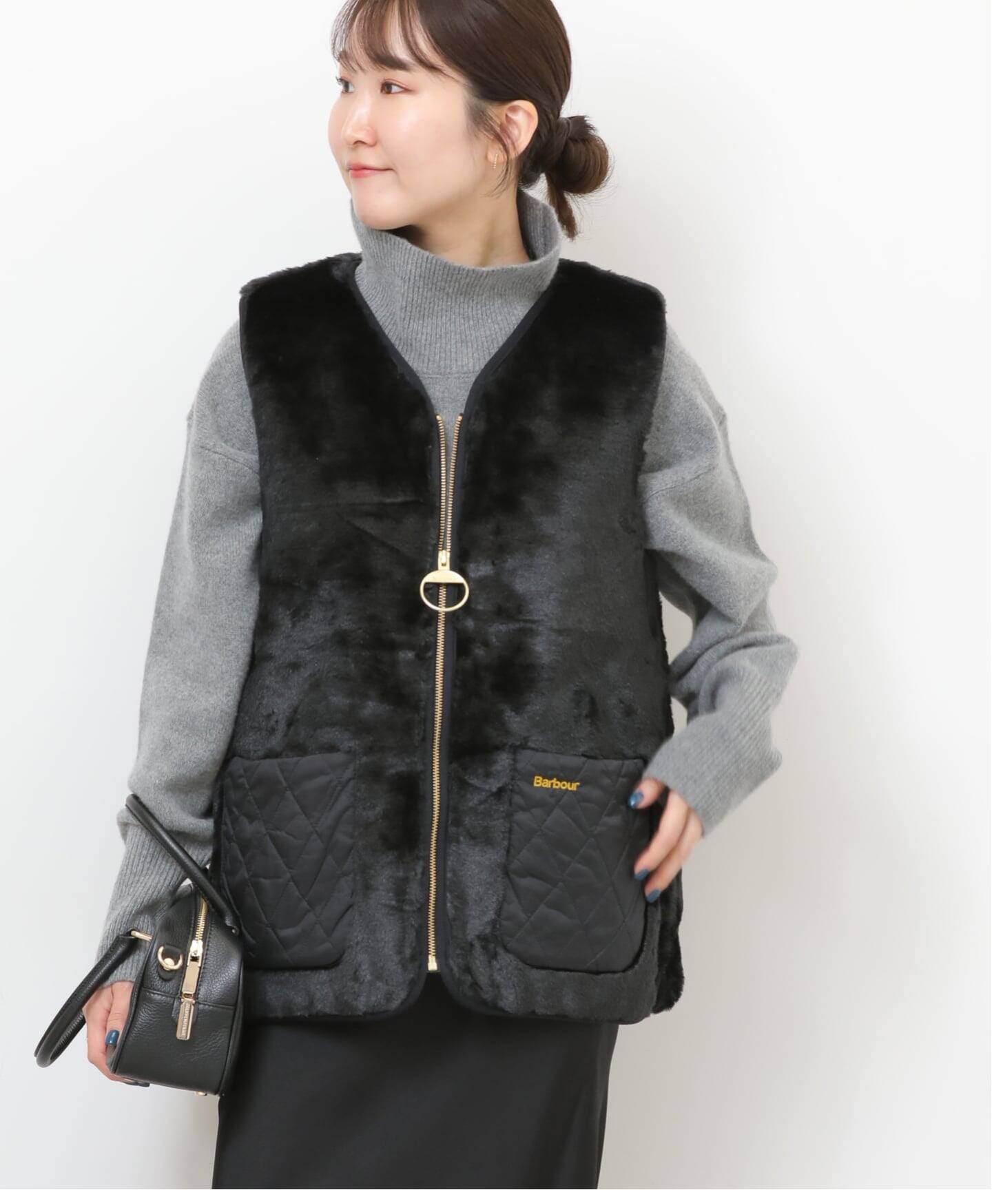 BARBOUR/バブアー】 KARIN FAUX FUR GILET:ベスト（ベスト）｜JOURNAL