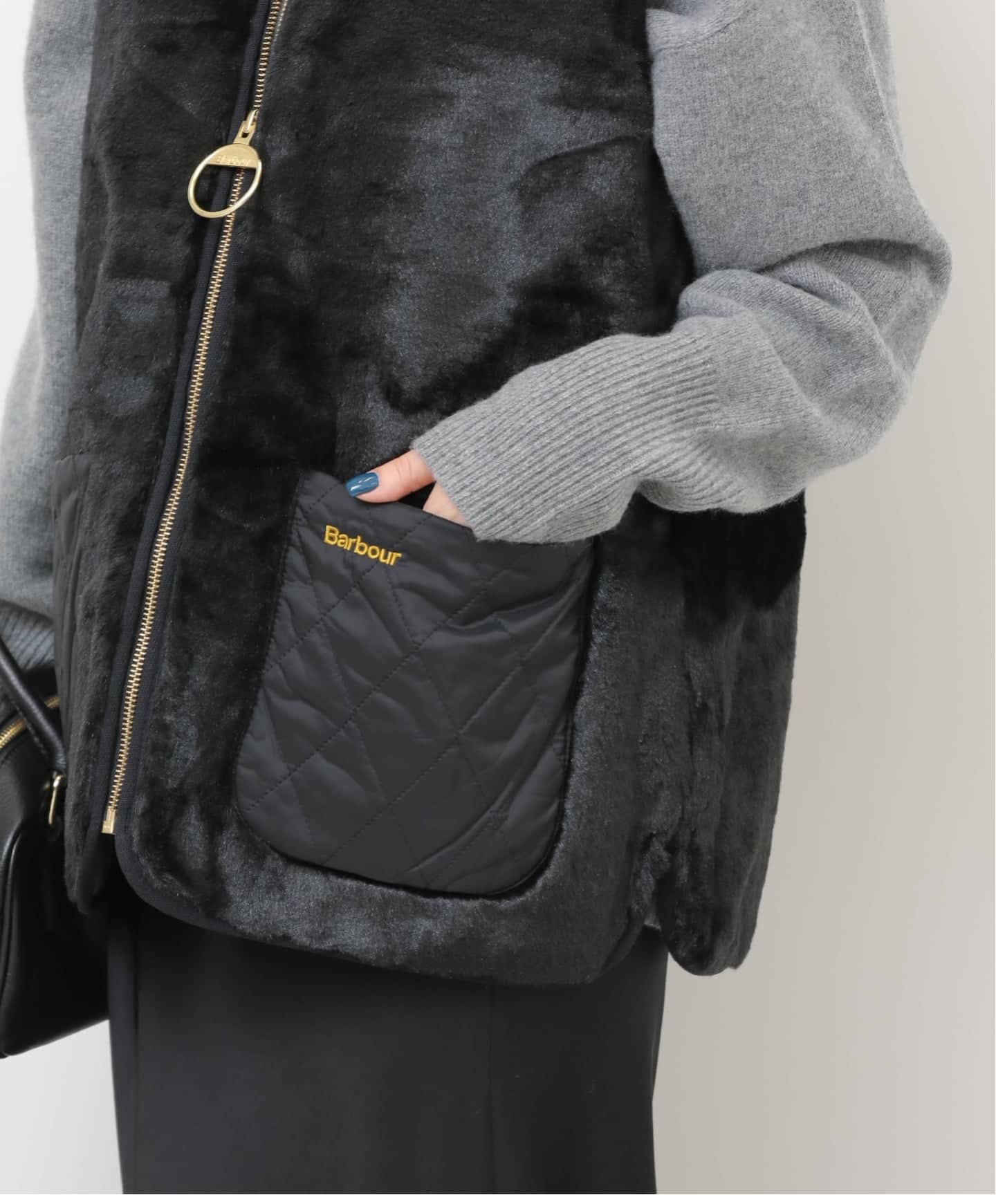 BARBOUR/バブアー】 KARIN FAUX FUR GILET:ベスト（ベスト）｜JOURNAL