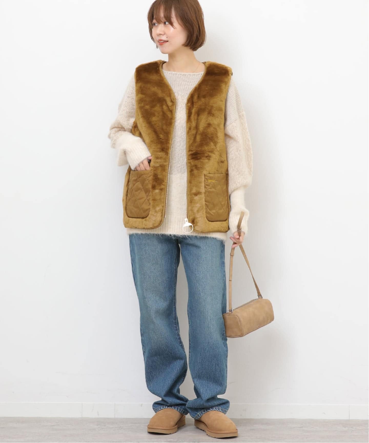 BARBOUR/バブアー】 KARIN FAUX FUR GILET:ベスト（ベスト）｜JOURNAL