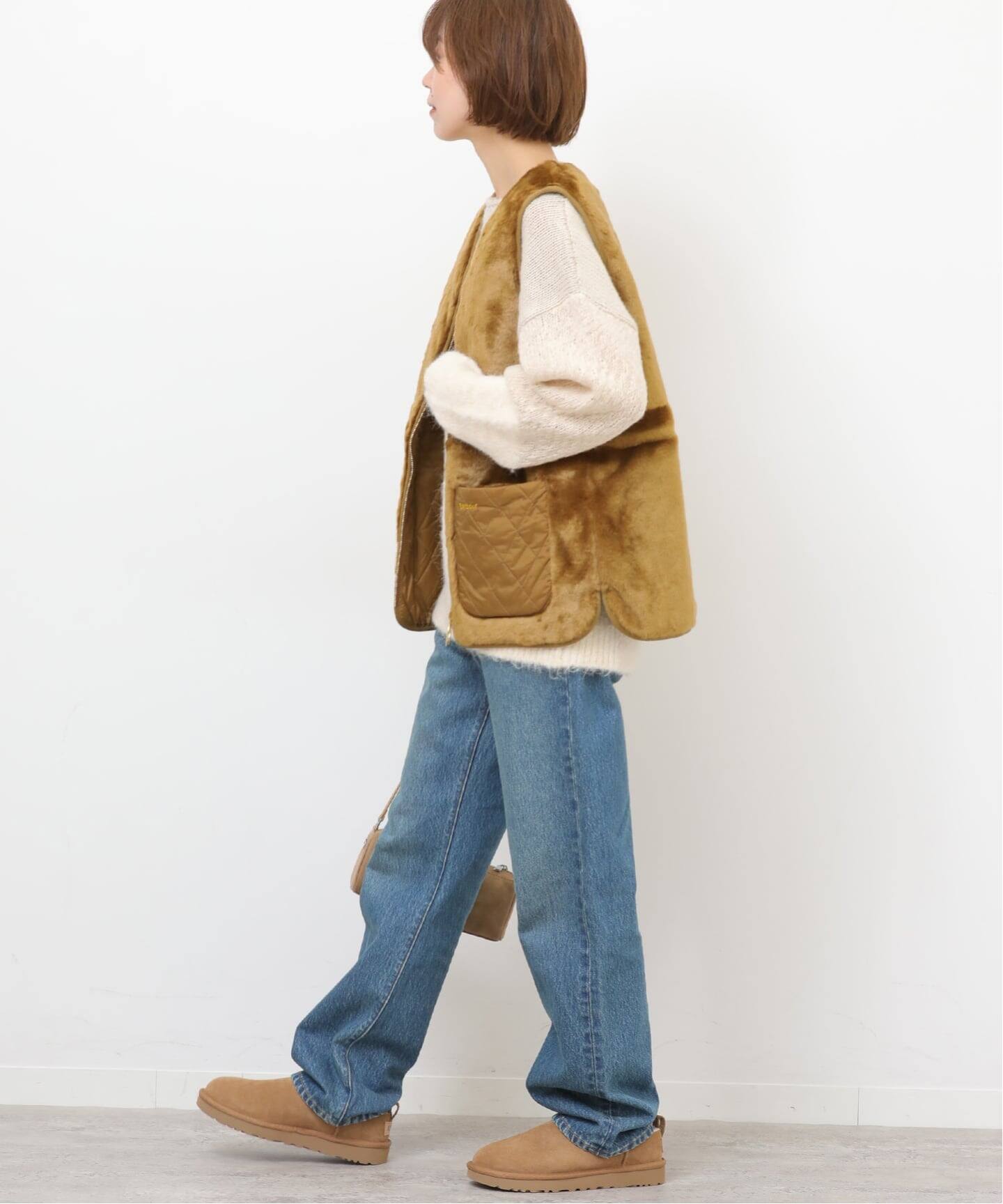 BARBOUR/バブアー】 KARIN FAUX FUR GILET:ベスト（ベスト）｜JOURNAL