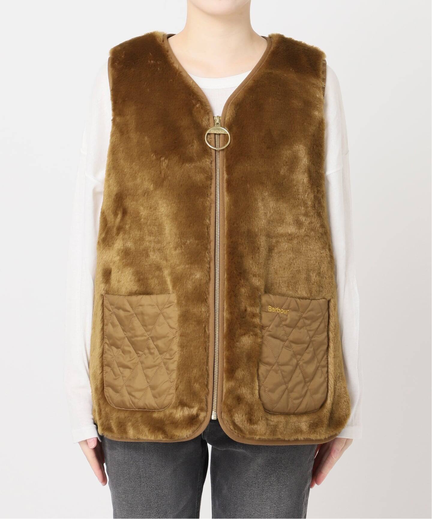 BARBOUR/バブアー】 KARIN FAUX FUR GILET:ベスト（ベスト）｜JOURNAL