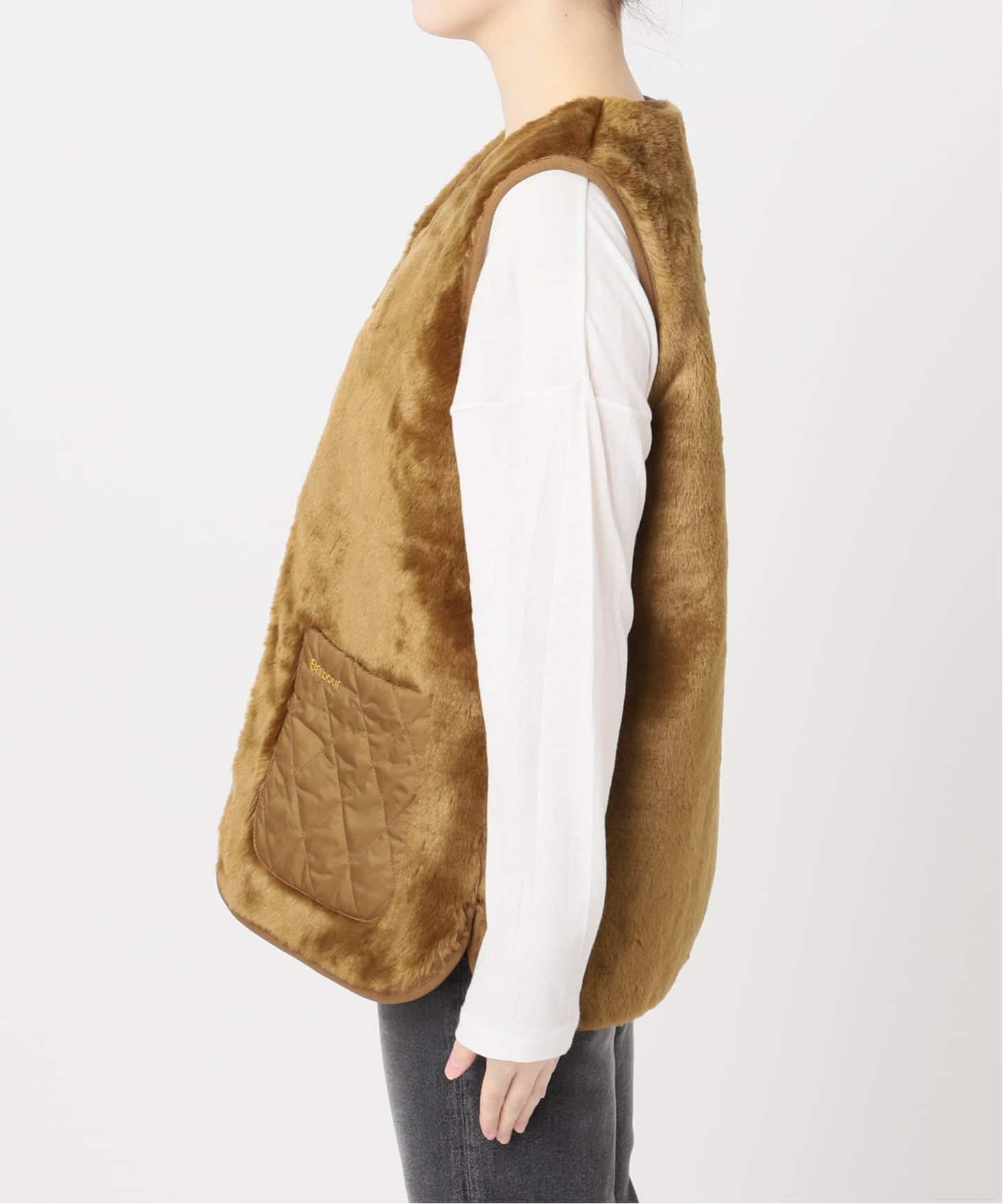 BARBOUR/バブアー】 KARIN FAUX FUR GILET:ベスト（ベスト）｜JOURNAL