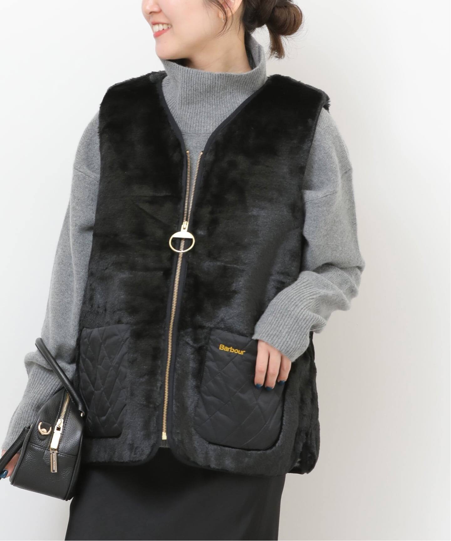 BARBOUR/バブアー】 KARIN FAUX FUR GILET:ベスト（ベスト）｜JOURNAL 