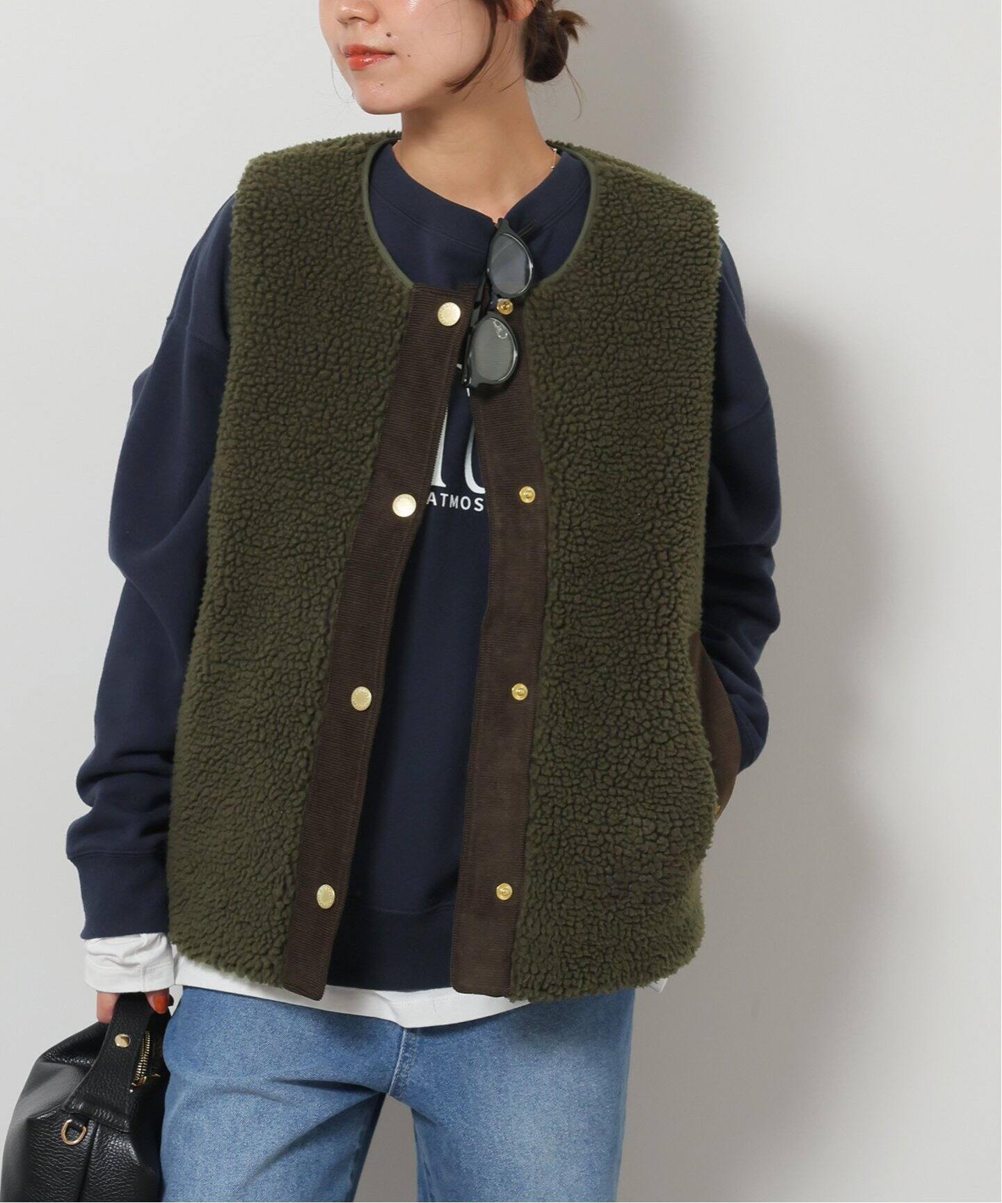 【BARBOUR/バブアー】dulsie liner：ボアベスト Dulsie ボア ライナー ベスト｜ベスト｜ベスト＆ライナー