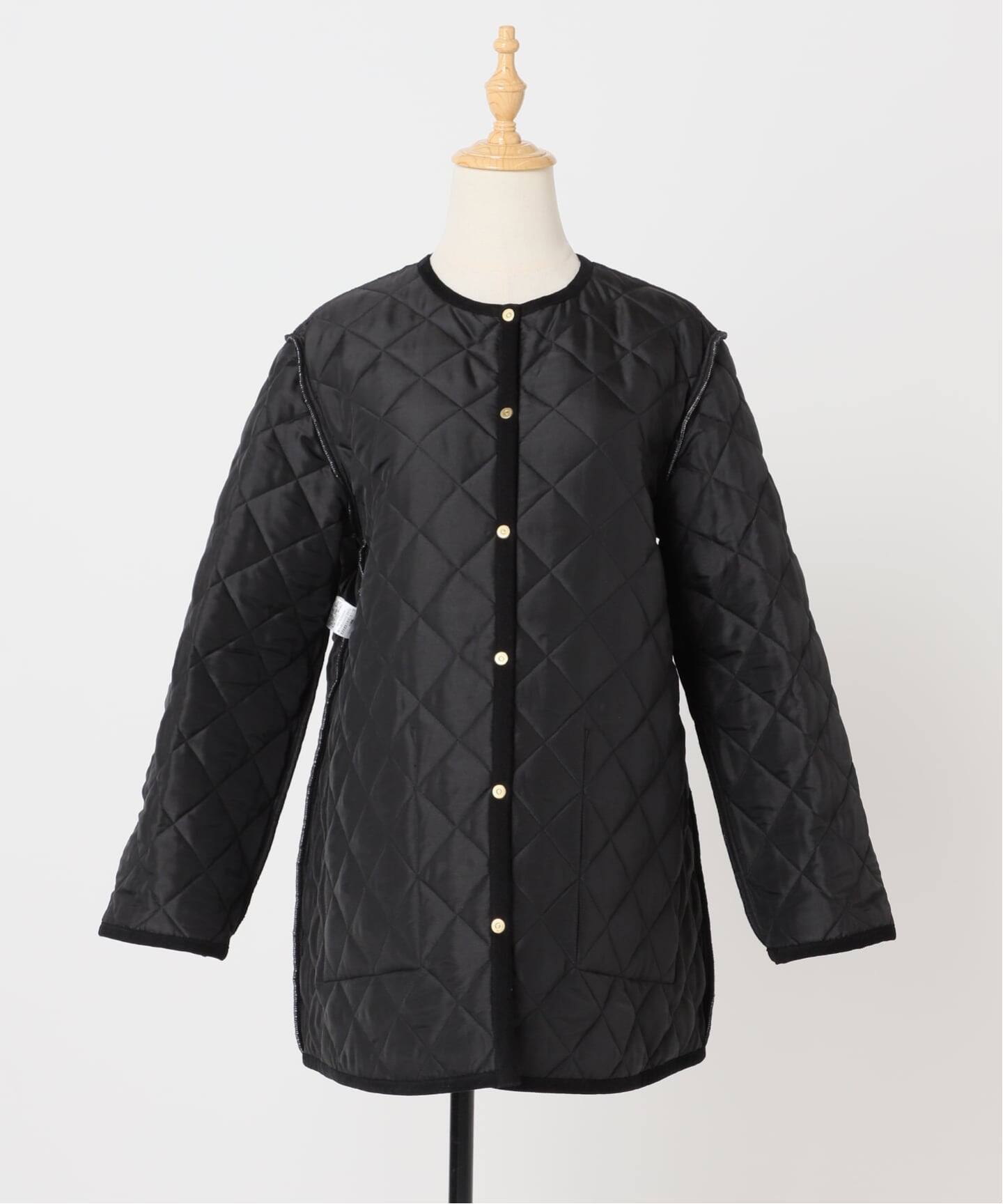 TRADITIONAL WEATHERWEAR】ARKLEY A-LINE MIDDLE：キルティング