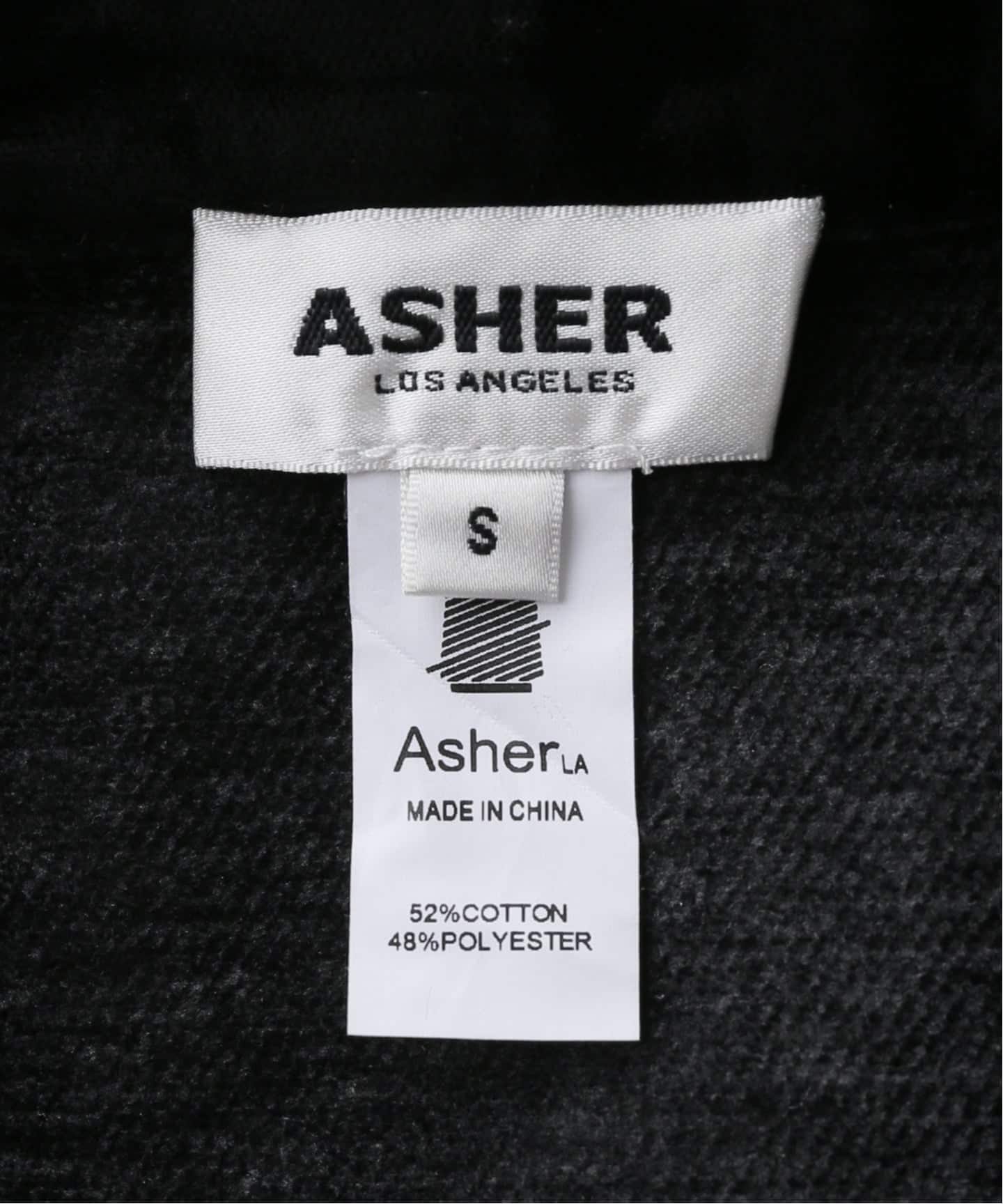 ASHER / アッシャー】 COLLAR SHIRT JKT（その他ブルゾン／アウター