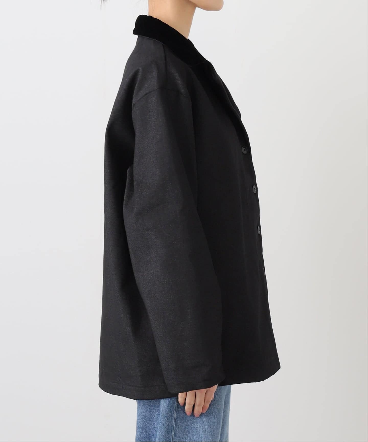 ASHER / アッシャー】 COLLAR SHIRT JKT（その他ブルゾン／アウター