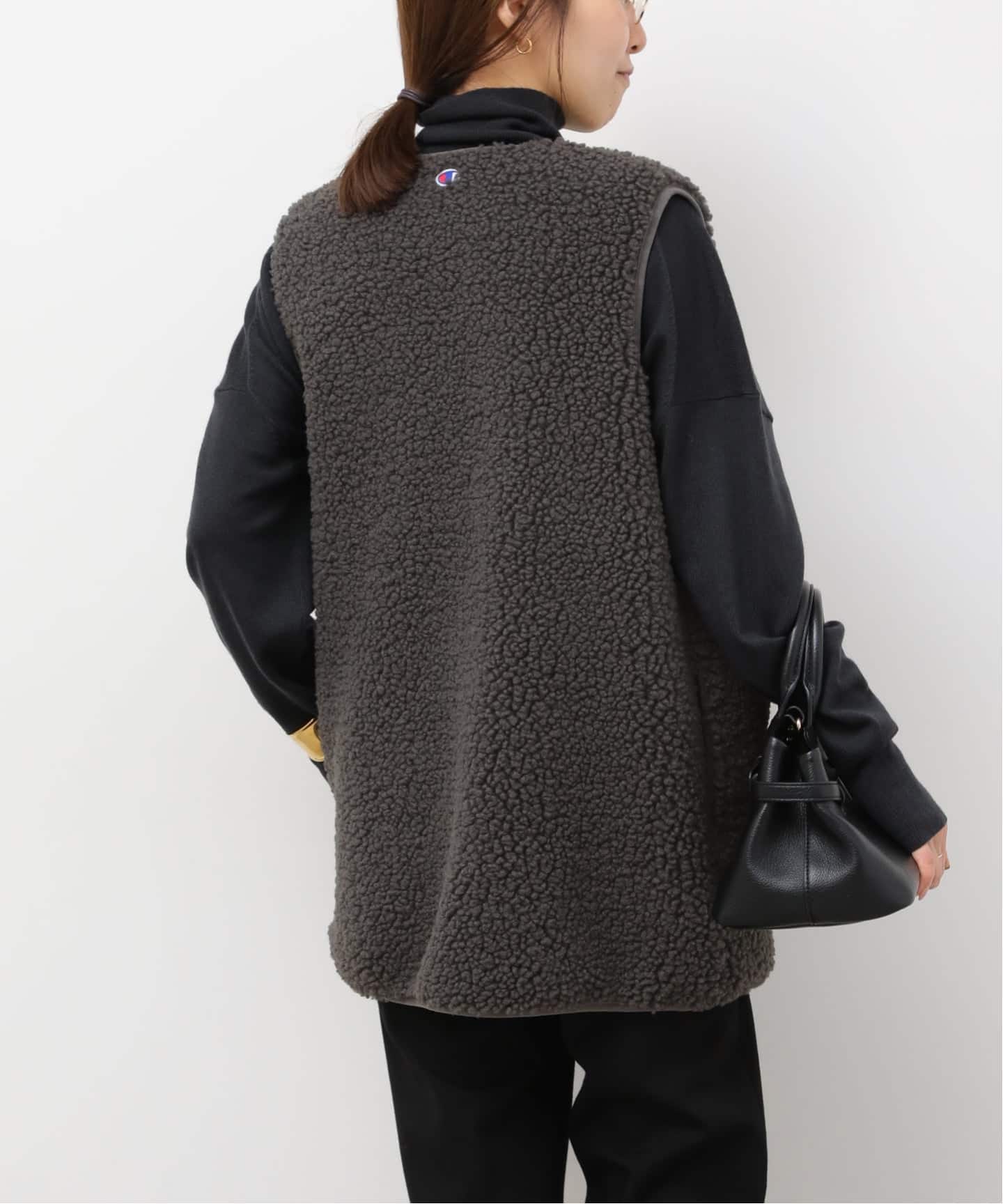 JOURNAL STANDARD relume別注チャンピオンボアニットベスト 追加》別注【Champion/チャンピオン】ボアフリースベスト | ジャーナル