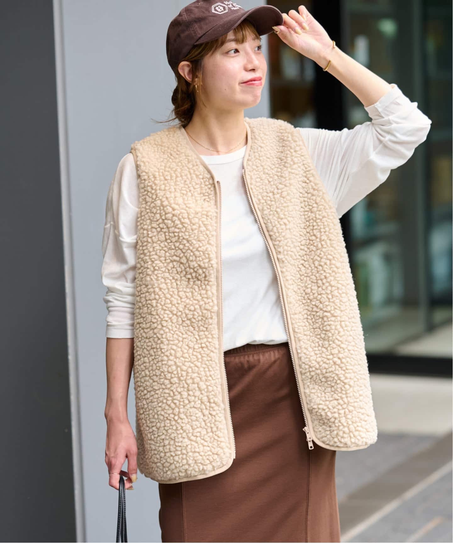 追加》別注【Champion/チャンピオン】ボアフリースベスト（ベスト