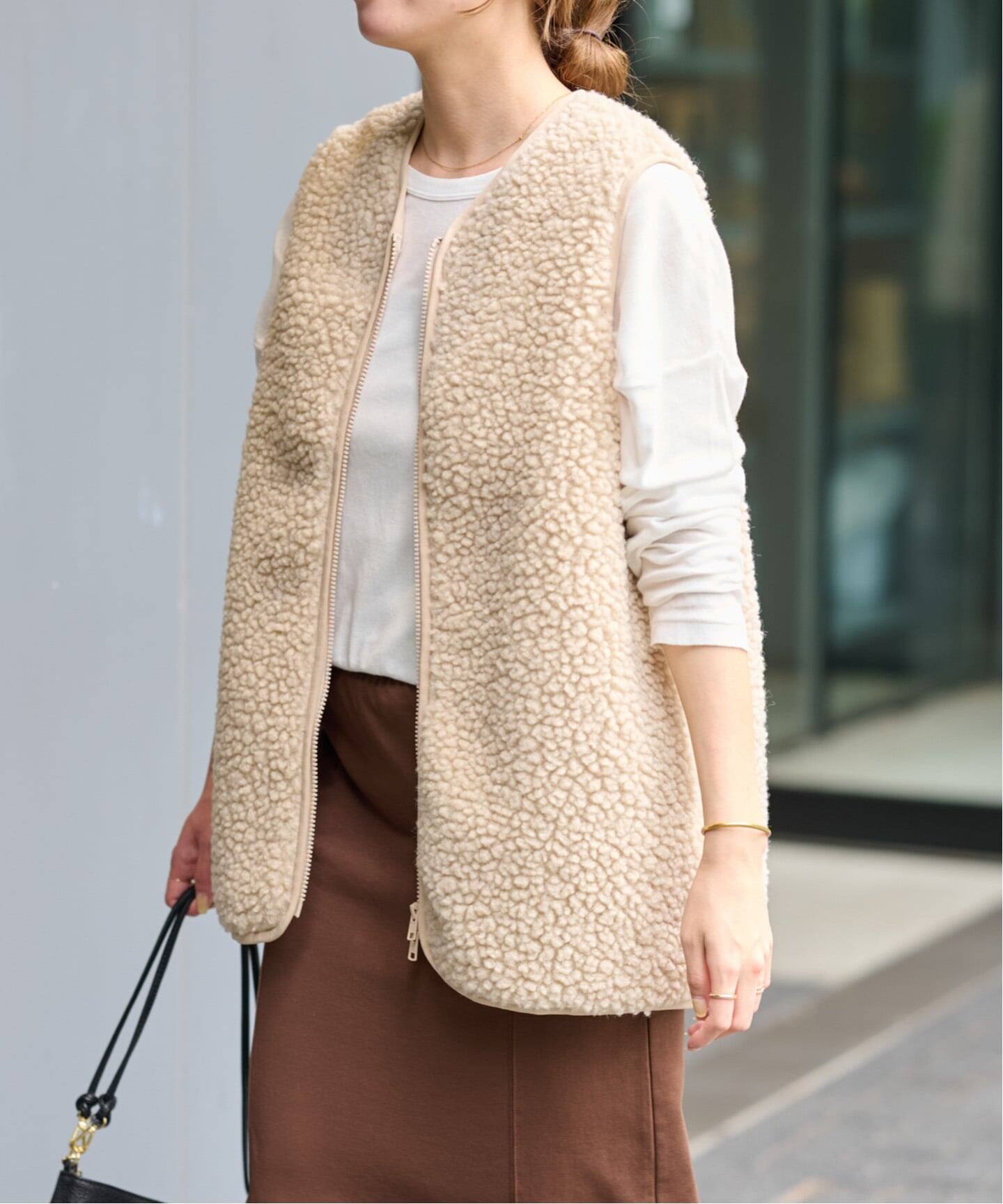 追加》別注【Champion/チャンピオン】ボアフリースベスト（ベスト