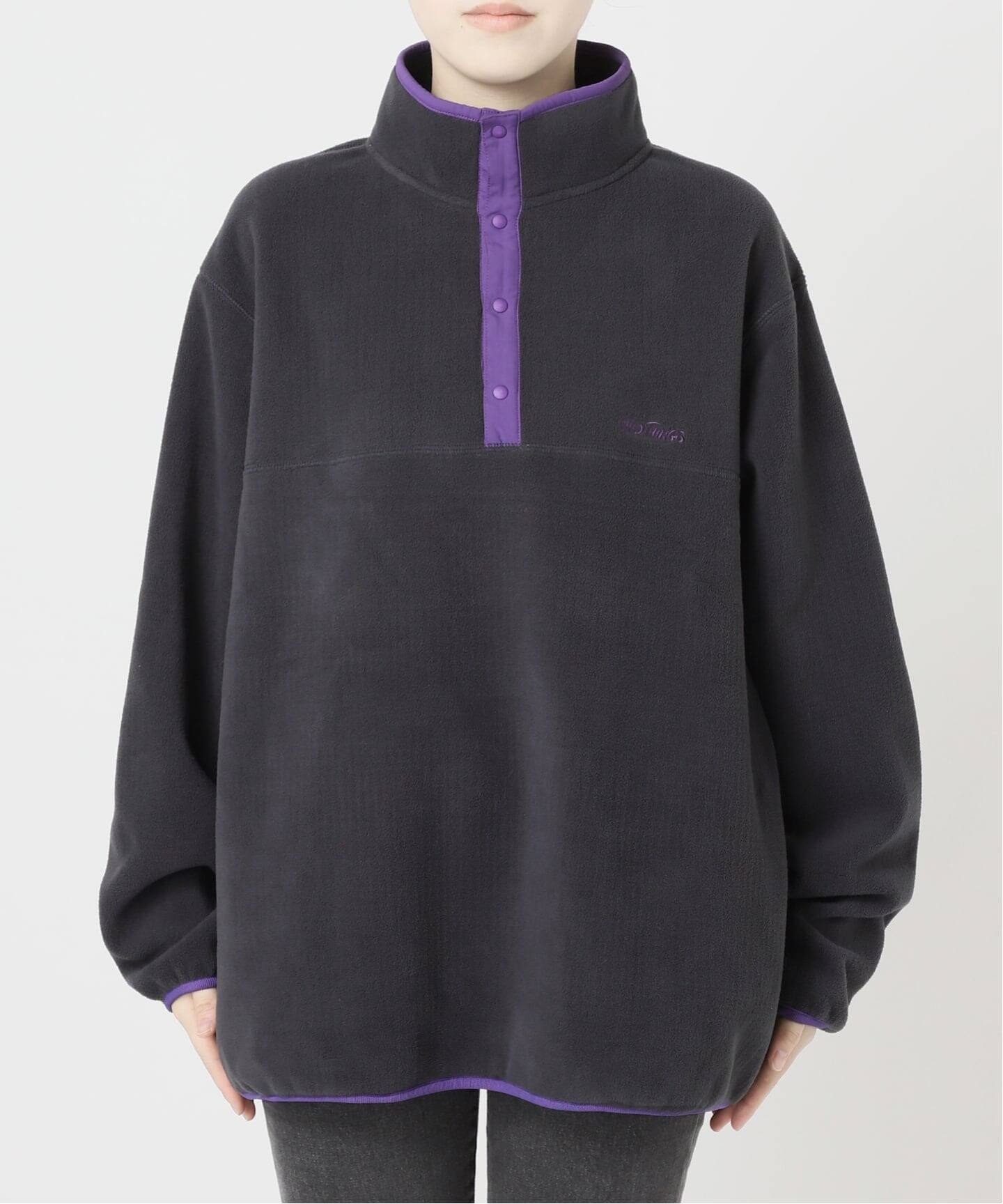 別注【WILD THINGS/ワイルドシングス】フリースプルオーバー（ボア