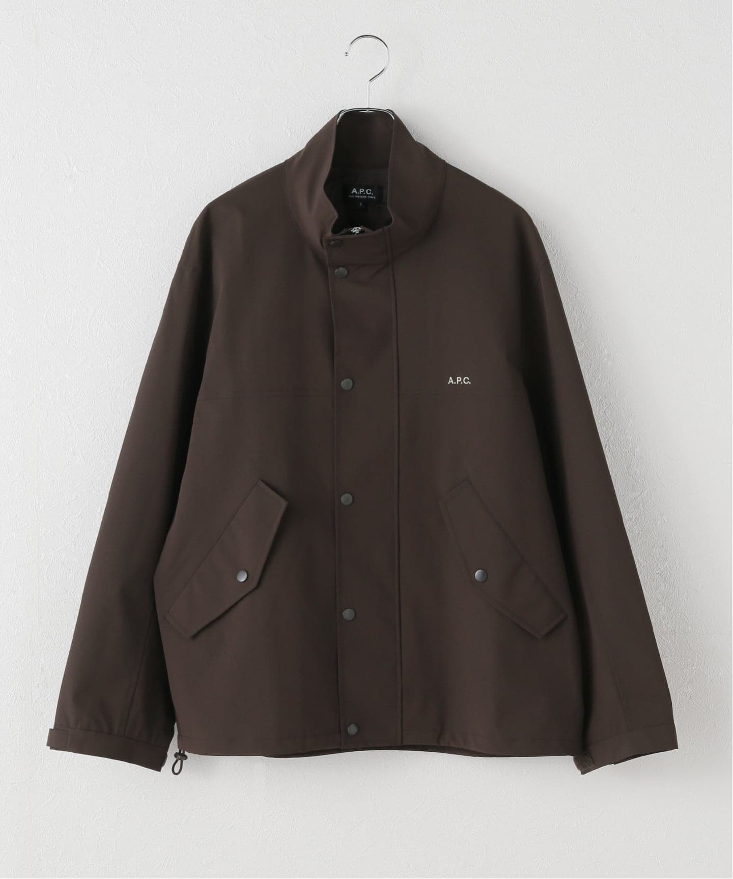 A.P.C. SUTHERLAND ブルゾン A.P.C. / SUTHERLAND BLOUSON NYLON- RIPSTOP (Black)