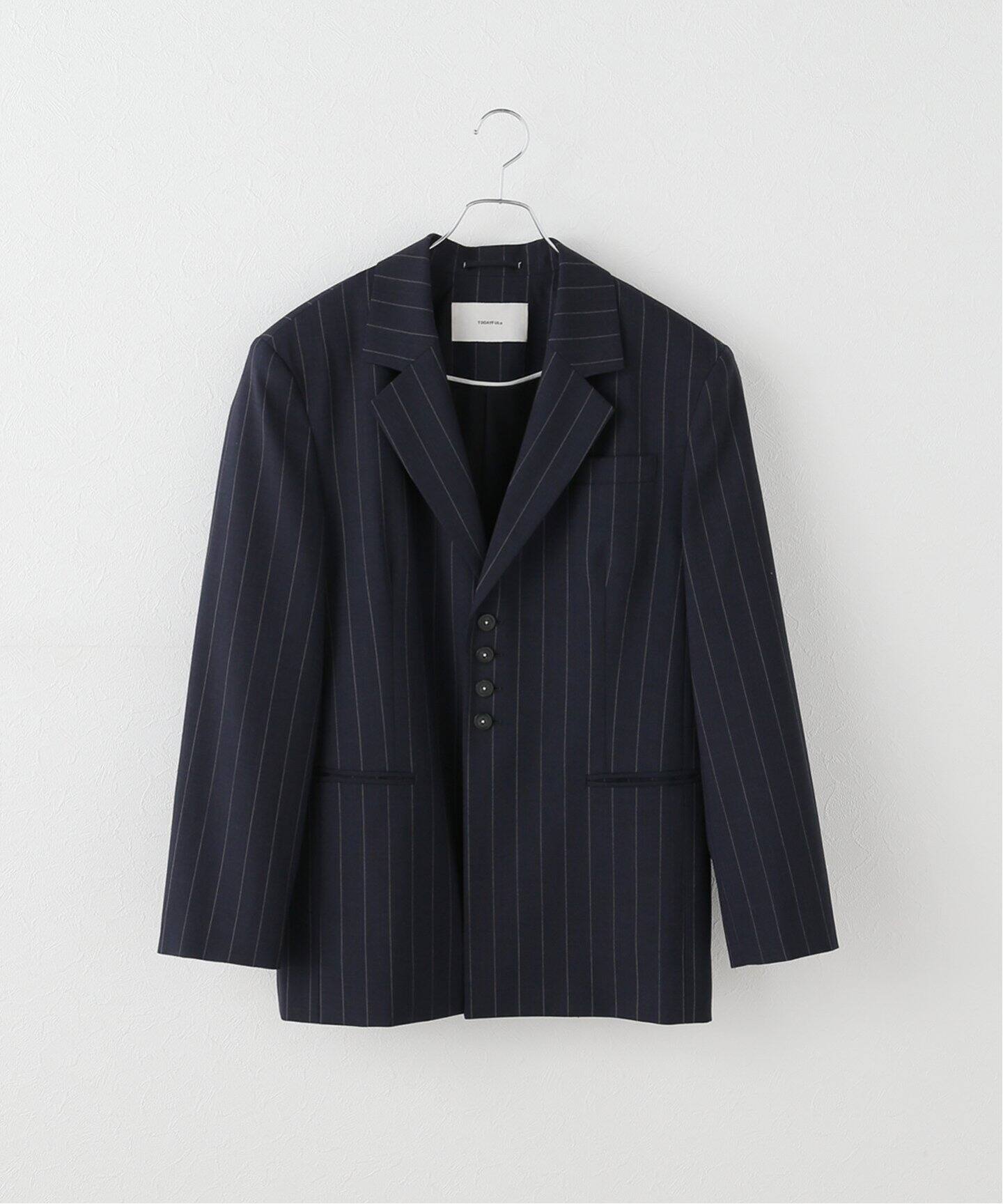 TODAYFUL/トゥデイフル】Stripe Over Jacket：ジャケット（テーラード 