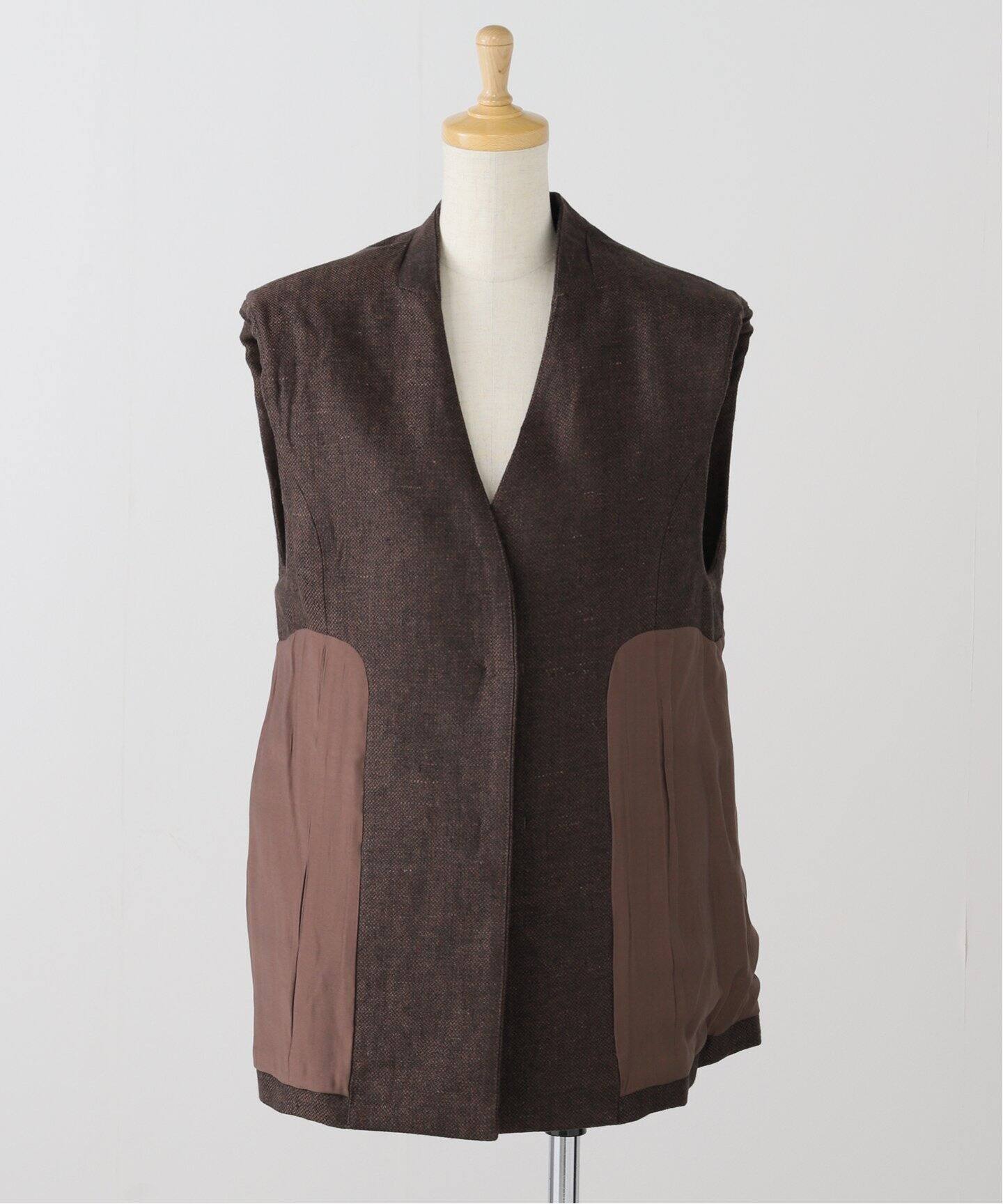 新品未使用タグ付きTodayful Linen Over Vest