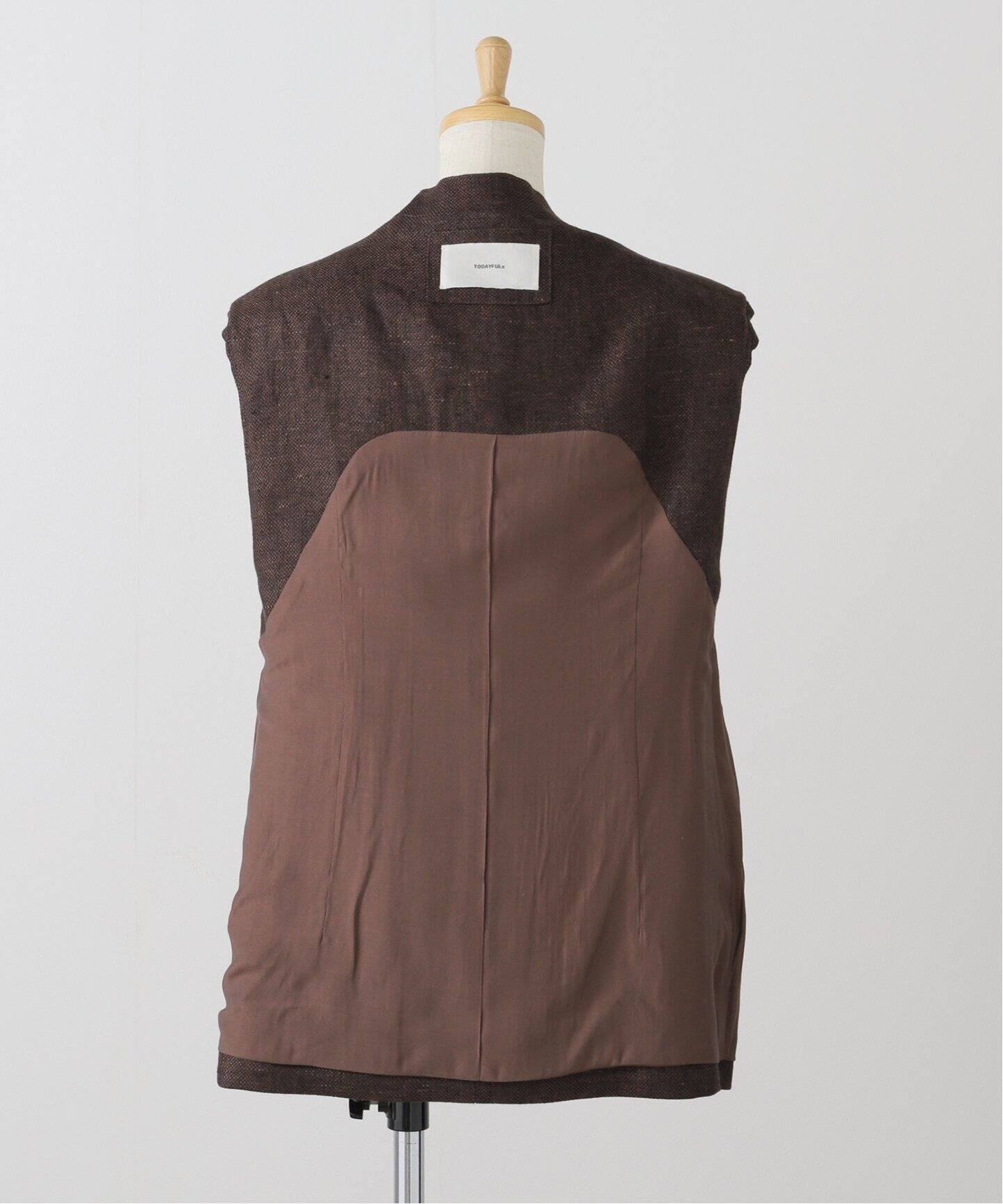TODAYFUL/トゥデイフル】Linen Over Vest：ベスト（ベスト）｜JOURNAL 