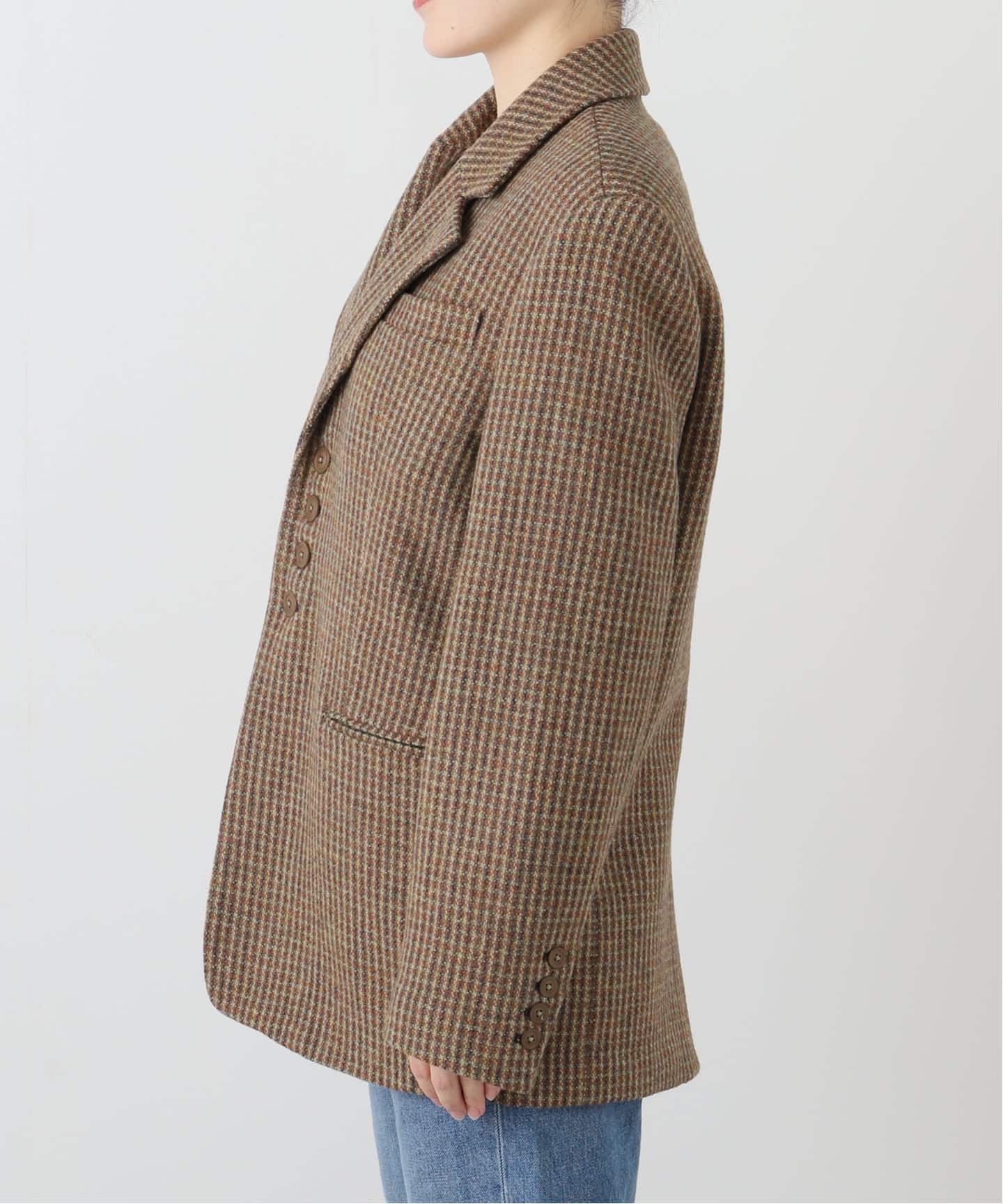 TODAYFUL/トゥデイフル】 Wool100% Check Jacket（テーラード