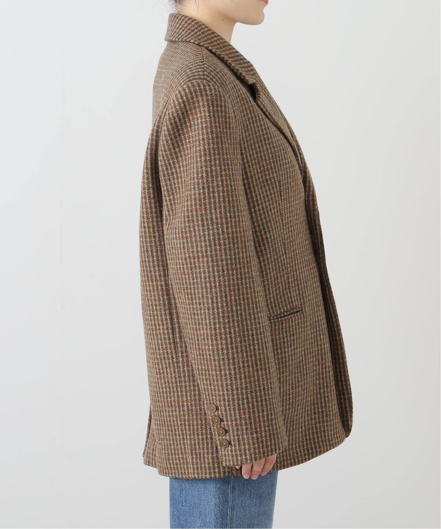 TODAYFUL/トゥデイフル】 Wool100% Check Jacket（テーラード