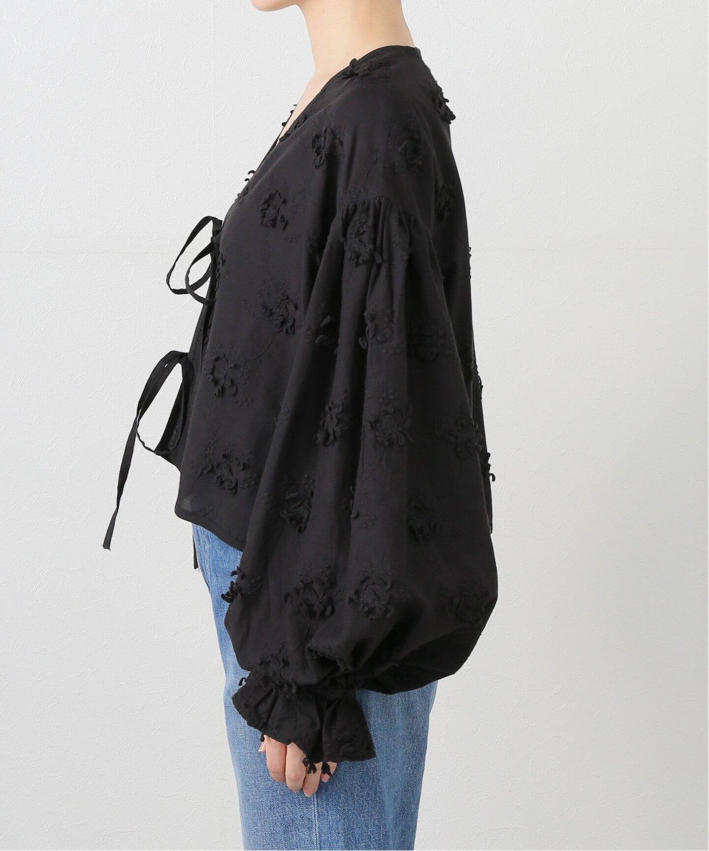 crinkle crinkle crinkle】 3D embroidery bolero：ボレロ