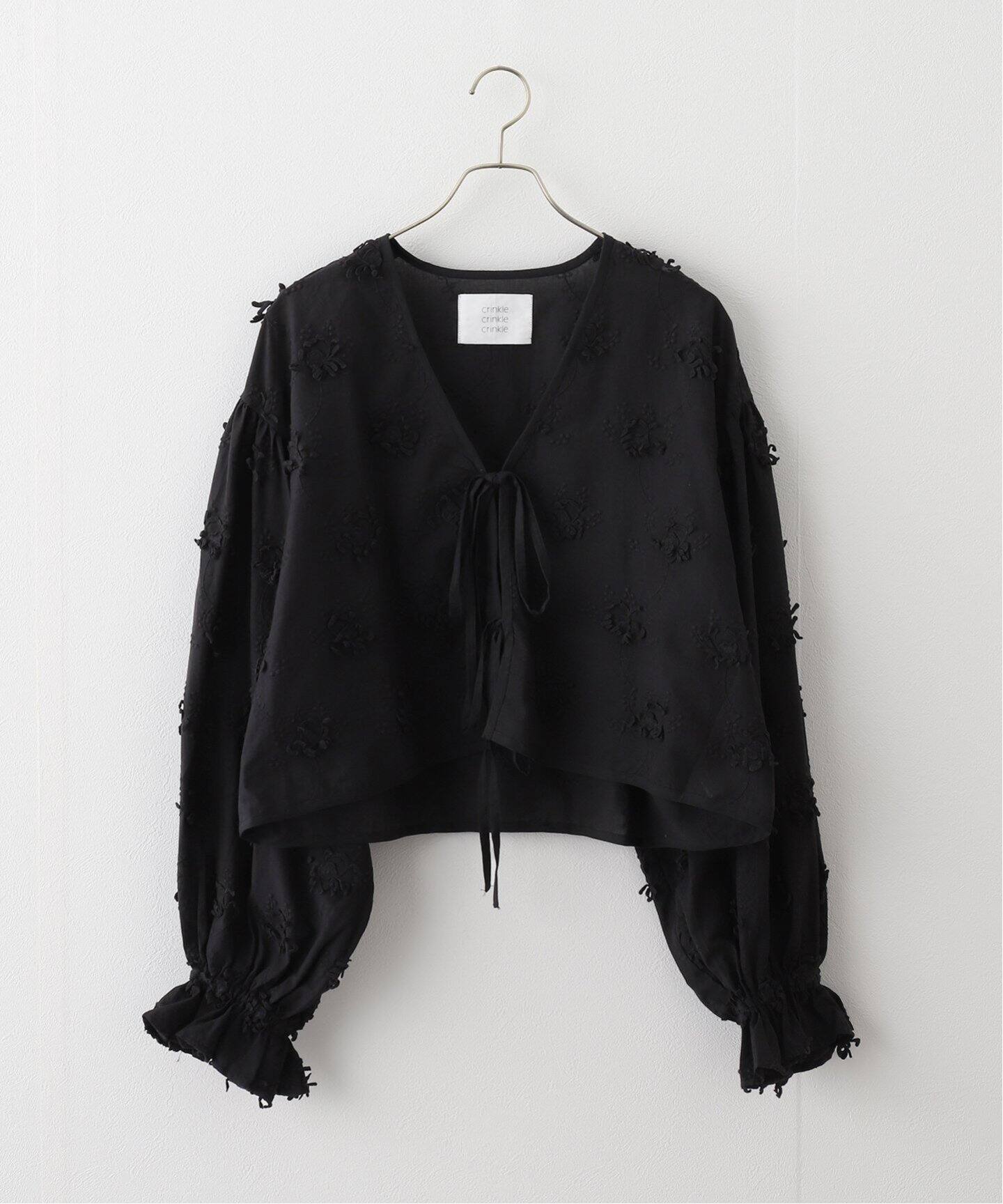 crinkle crinkle crinkle】 3D embroidery bolero：ボレロ（その他 