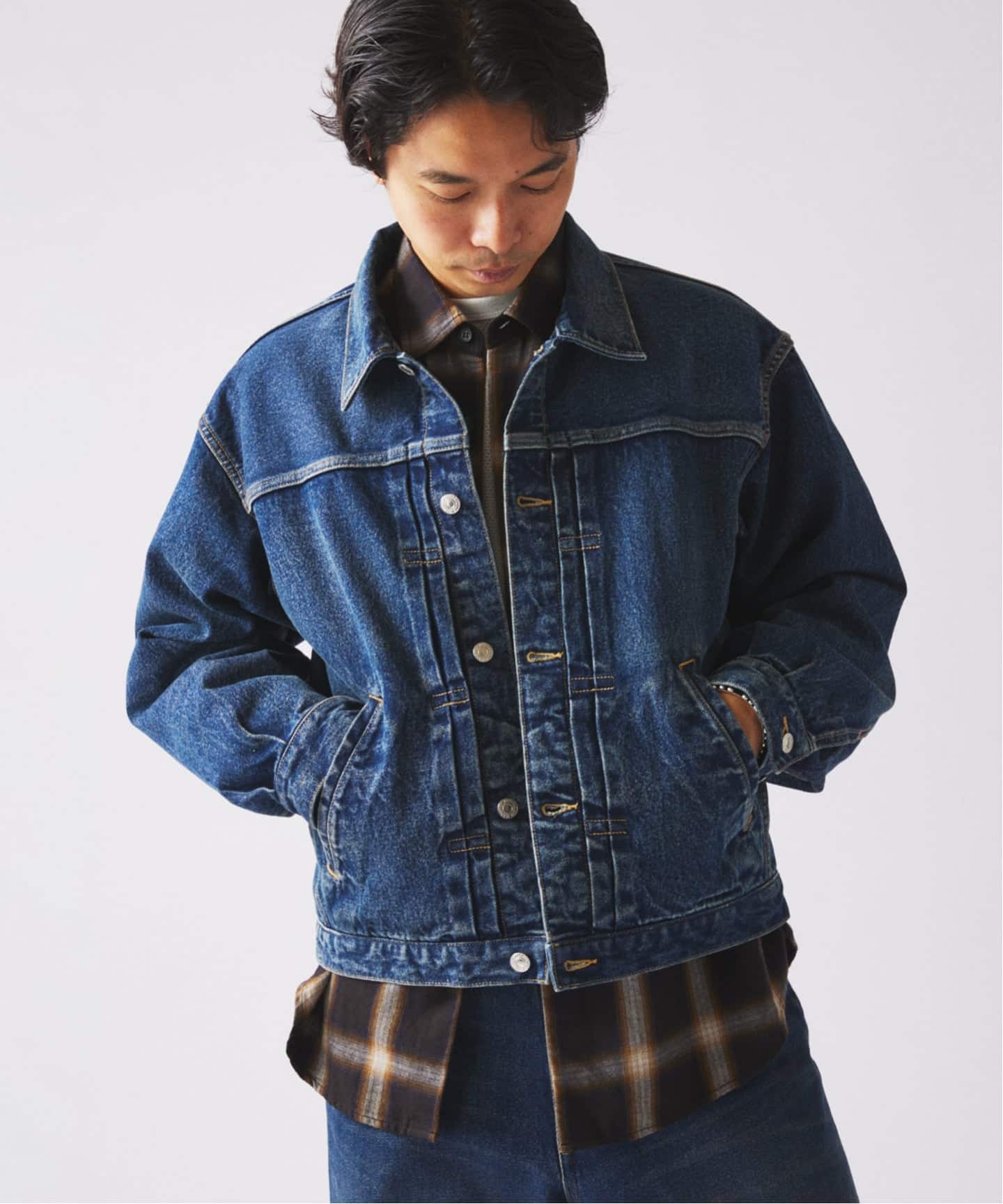 JOURNAL STANDARD デニムトラッカージャケット クラフト デニム トラッカージャケット（デニムジャケット