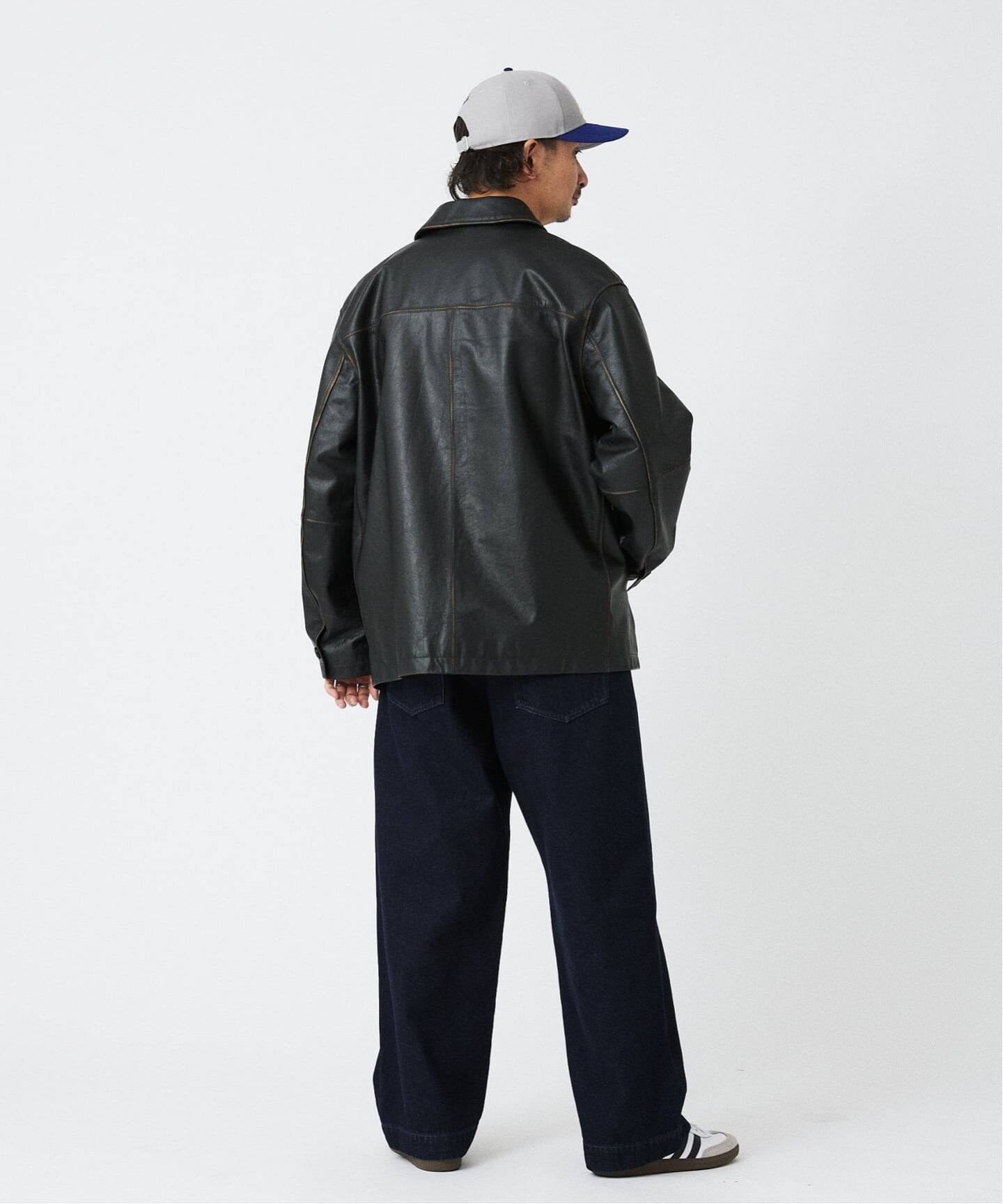 SKOOKUM / スクーカム 別注 バッファローレザー カバーオール JOURNAL STANDARD relume｜SKOOKUM / スクーカム 別注