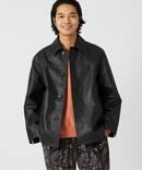 SKOOKUM / スクーカム 別注 バッファローレザー カバーオール