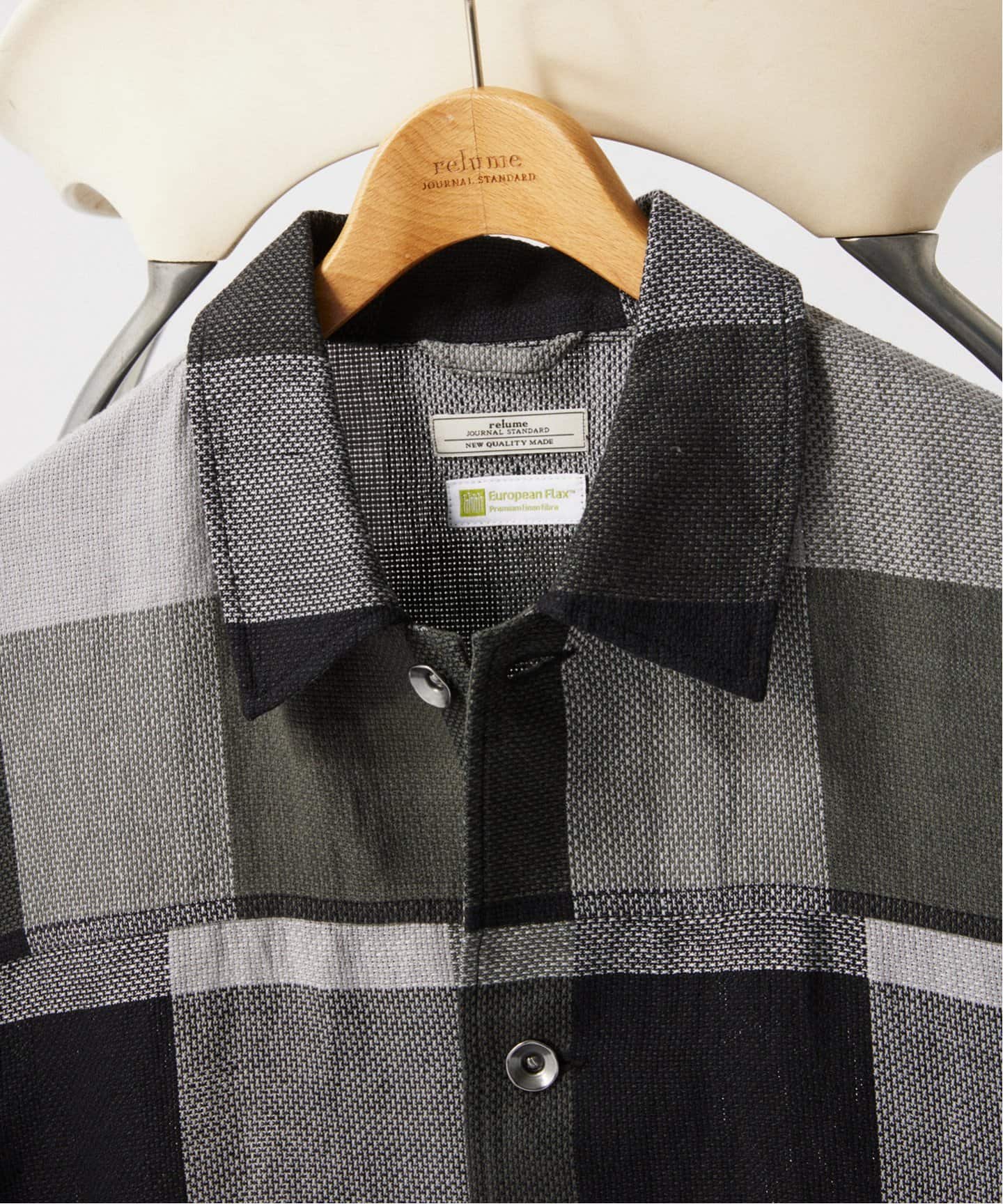 JOURNAL STANDARD relume トラッカー シャツ ブルゾン セール】European Flax / ヨーロピアン フラックス トラッカー