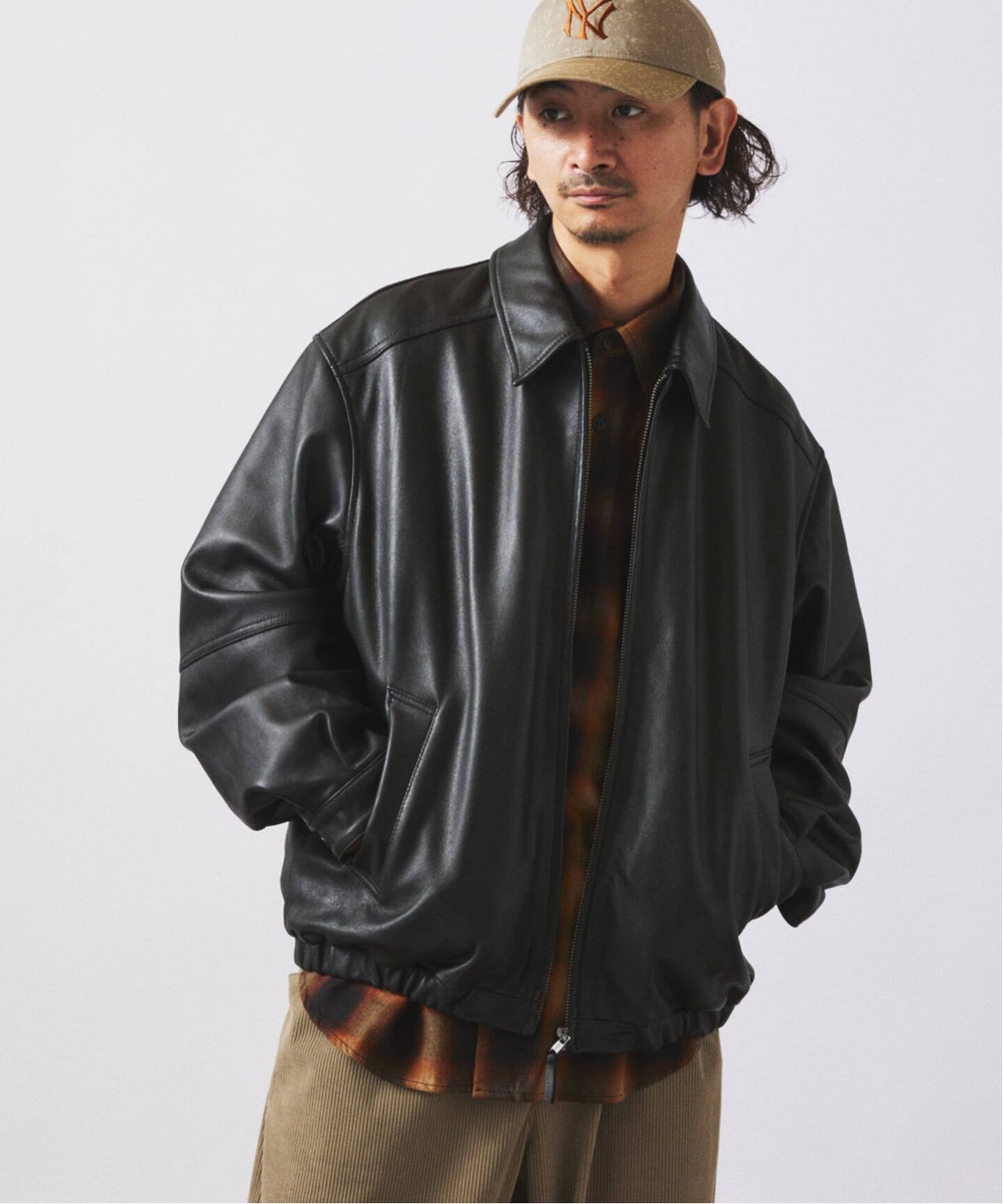 ラムレザー ジップジャケット（レザージャケット）｜JOURNAL STANDARD