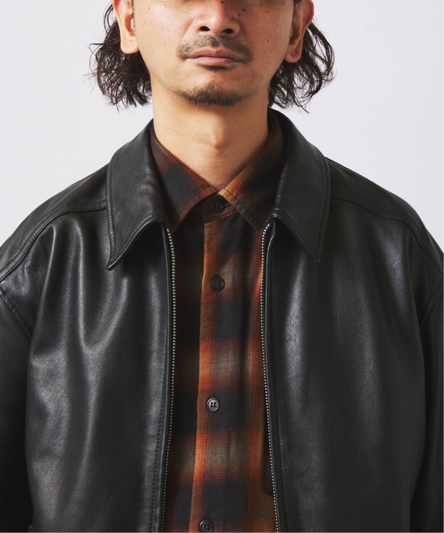 ラムレザー ジップジャケット ラムレザー ジップジャケット（レザージャケット）｜JOURNAL STANDARD