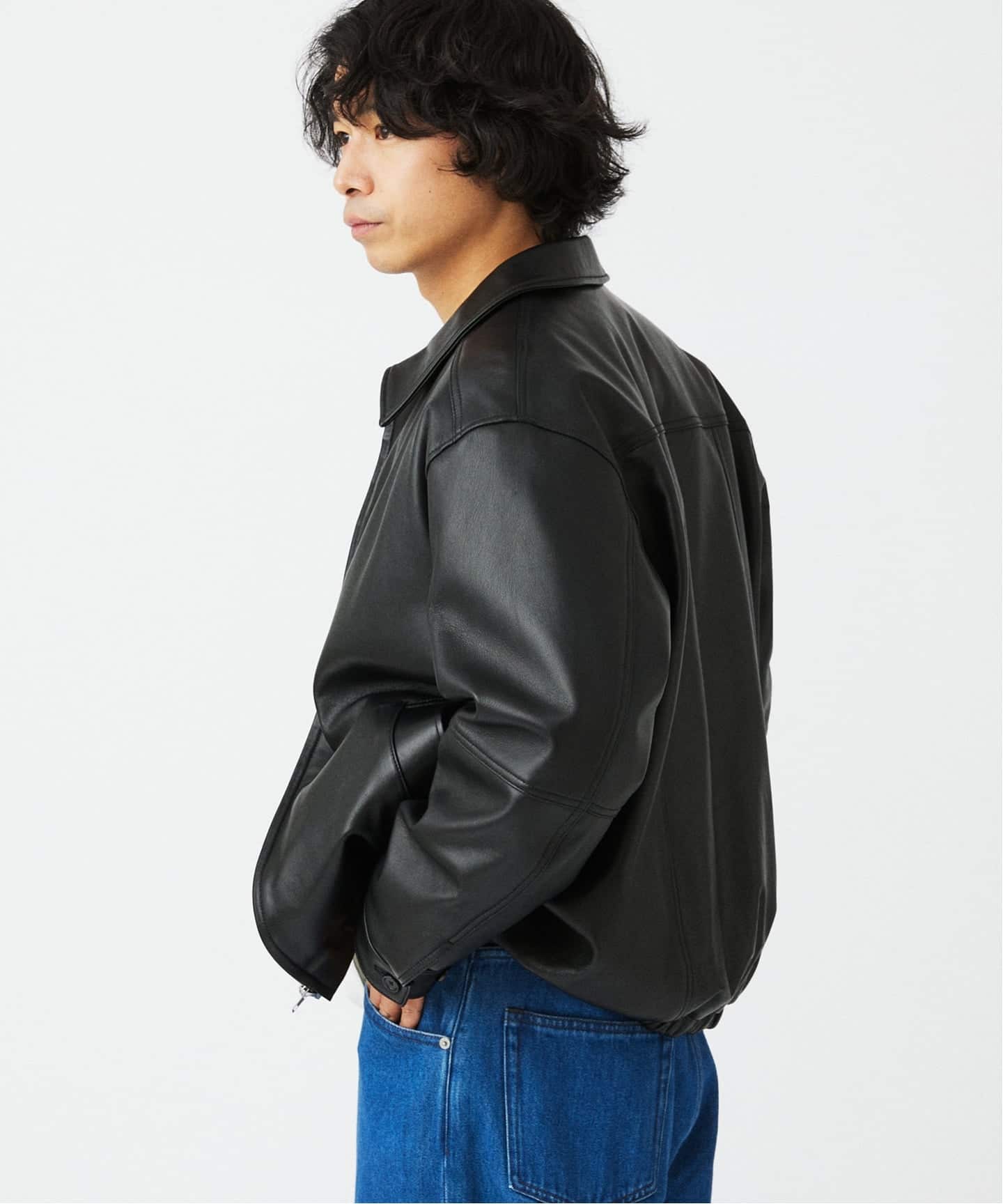 ままま様JOURNALSTANDARD relume DYEラムレザーシングルラ セール】ラムレザー シングルライダースジャケット（ライダース