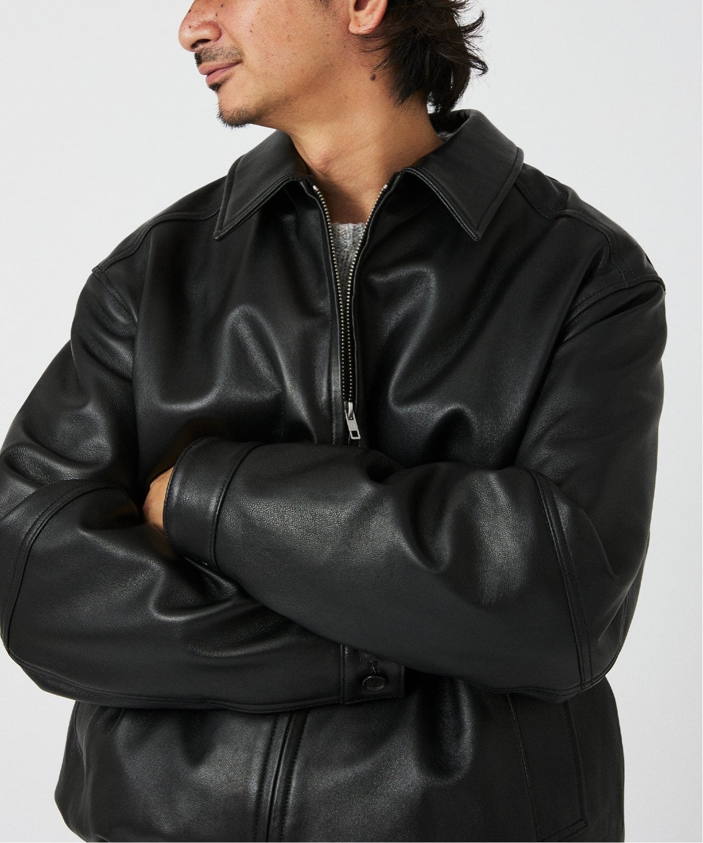 ラムレザー ジップジャケット（レザージャケット）｜JOURNAL