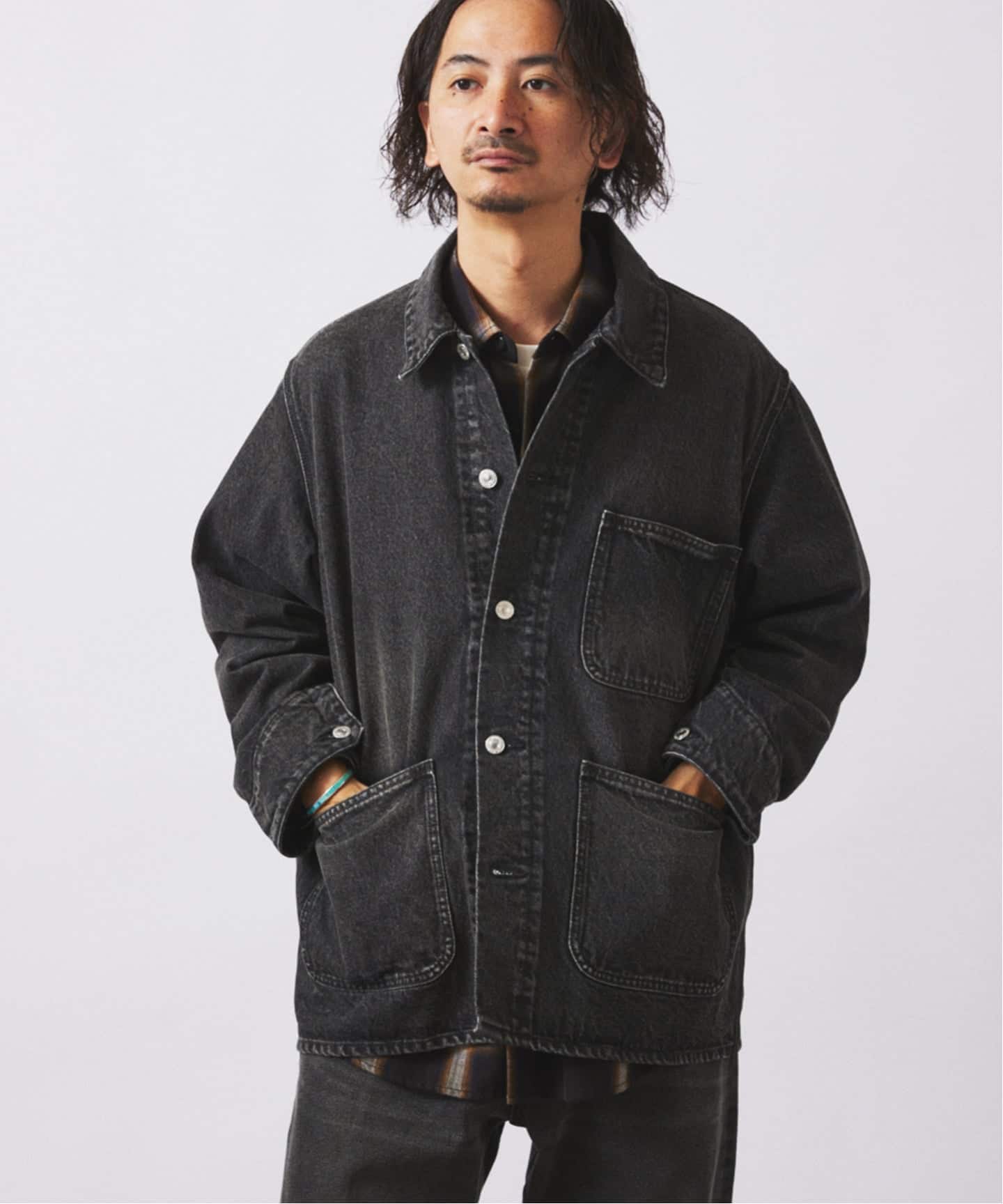 JOURNAL STANDARD ダークデニム カバーオール クラフト デニム カバーオール（デニムジャケット）｜JOURNAL