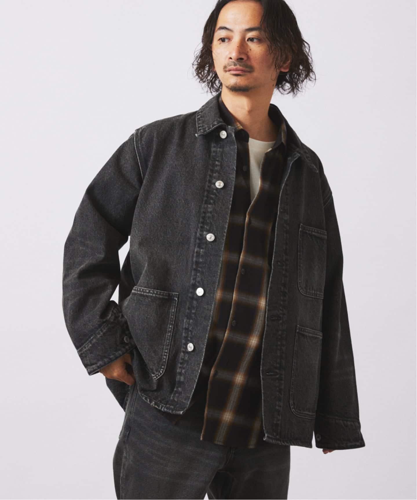 新品完売商品　journal standard lerumeデニムジャケット 2025年最新】JOURNAL STANDARD relume メンズ Gジャン・デニム