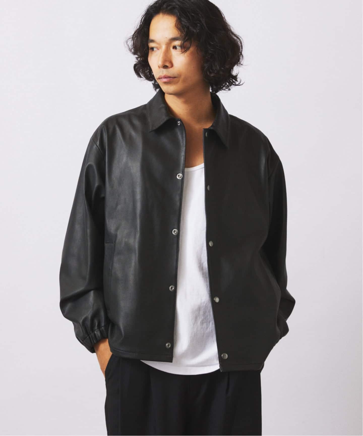 ラムレザー コーチジャケット（レザージャケット）｜JOURNAL STANDARD